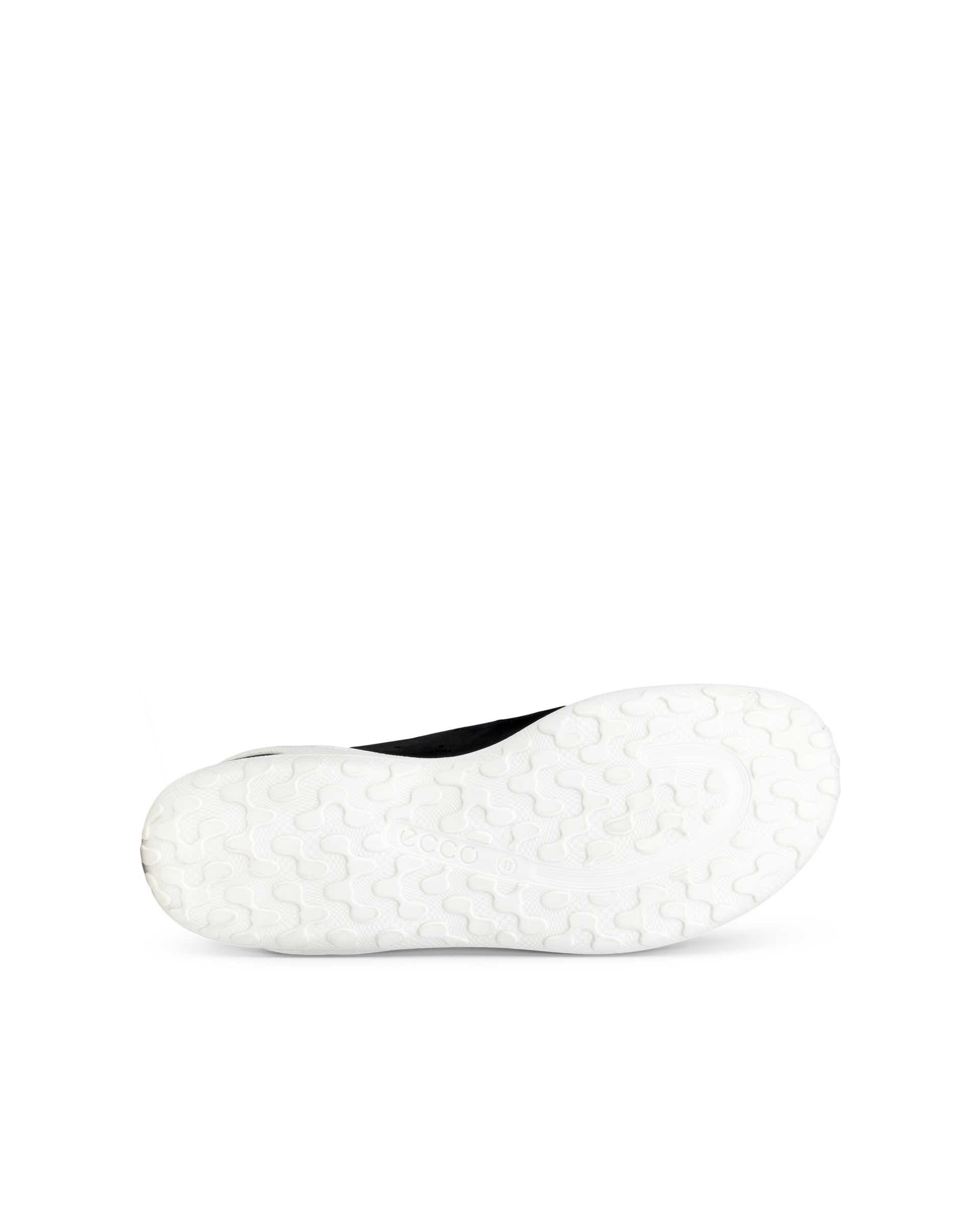 Męskie sznurowane buty z nubuku ECCO® BIOM EVERYDAY - Czarny - Sole