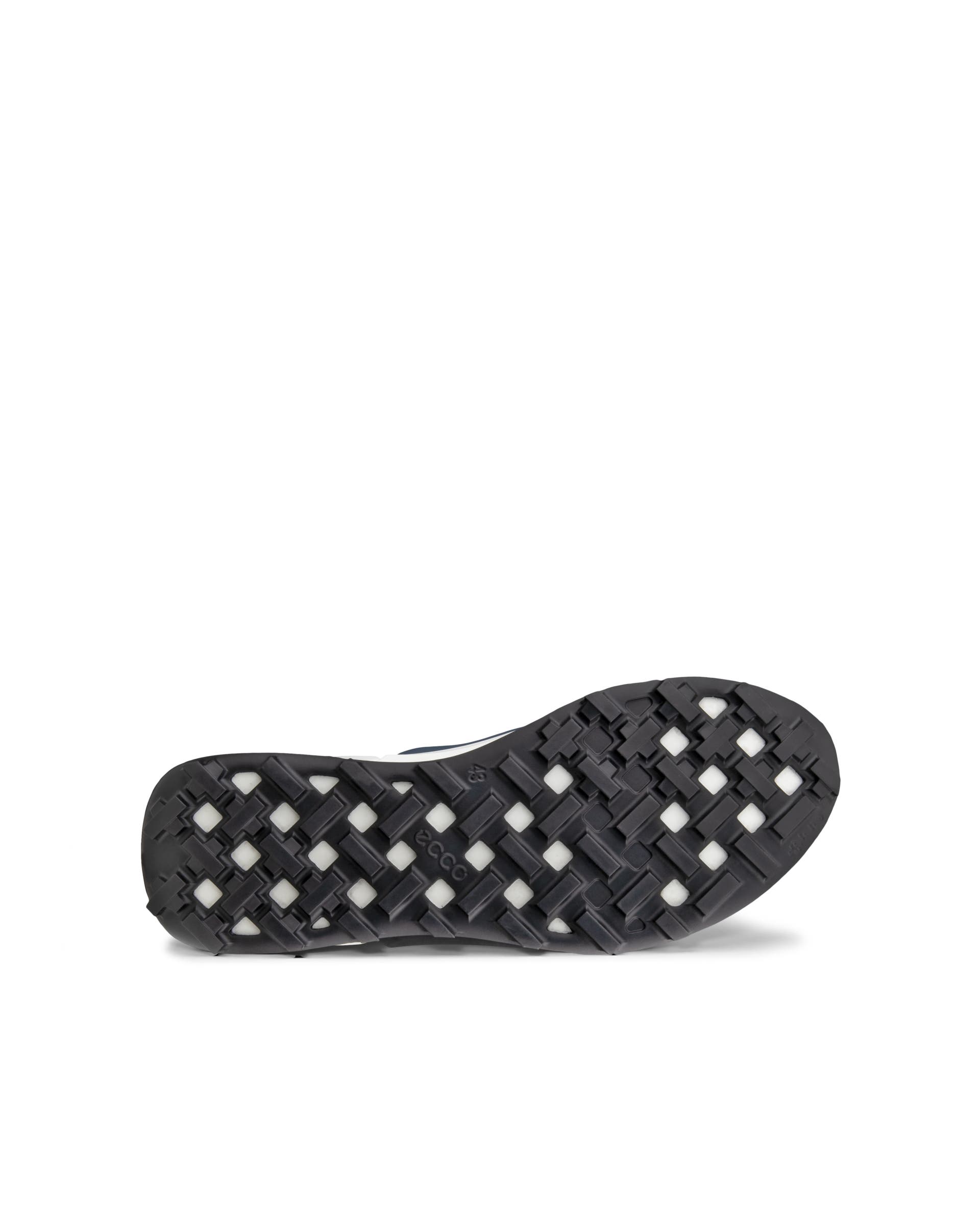 Men's ECCO® BIOM 2.1 X Mountain Nubuck Hiking Shoe - Blue - Sole