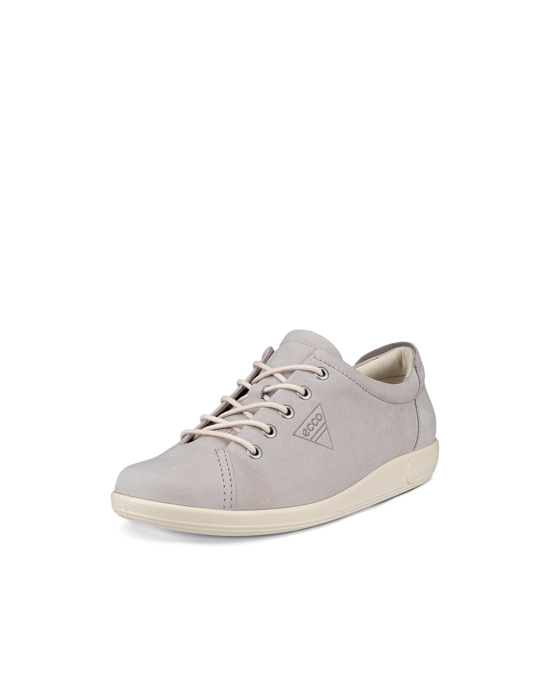 ECCO SOFT 2.0 LACE SHOE - Grey - Main