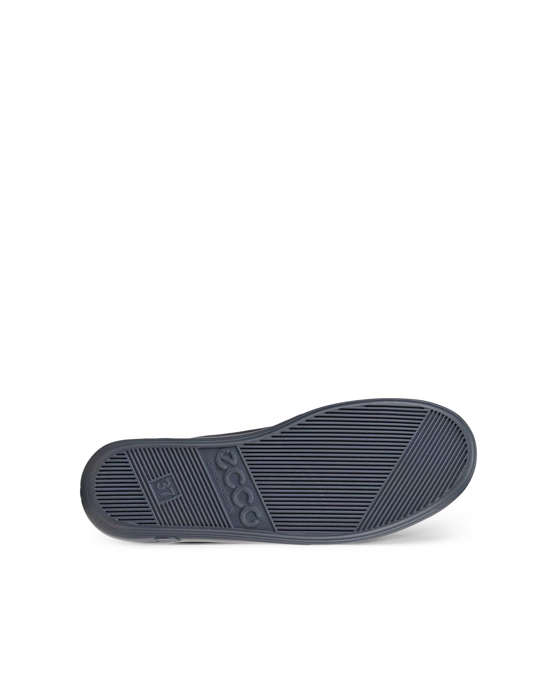 ECCO® Soft 2.0 ženske kožne tenisice za hodanje - Plava - Sole
