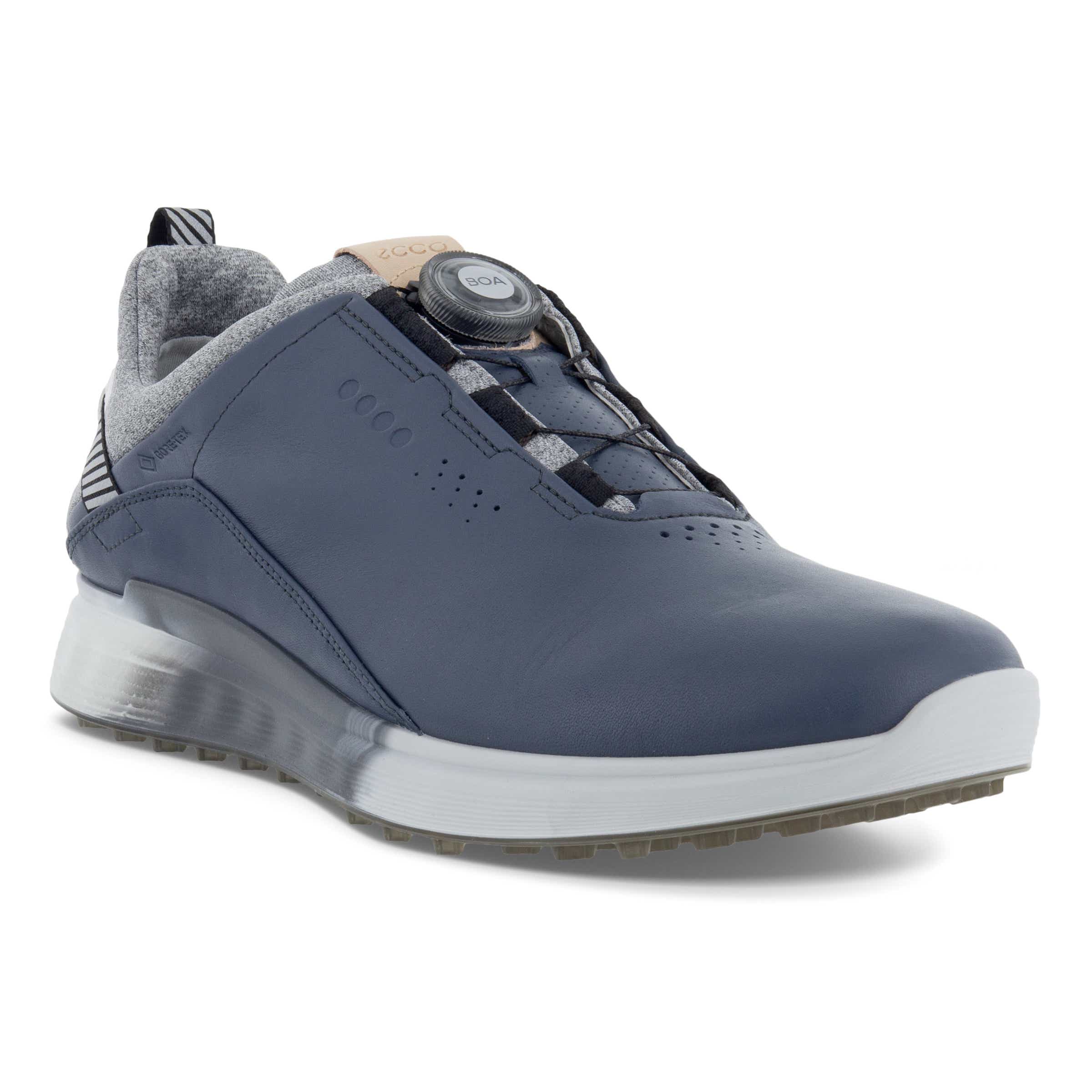 男性用 ECCO Golf S-THREE BOA ECCO Golf Men's S-Three Shoe | Fiddler's Green