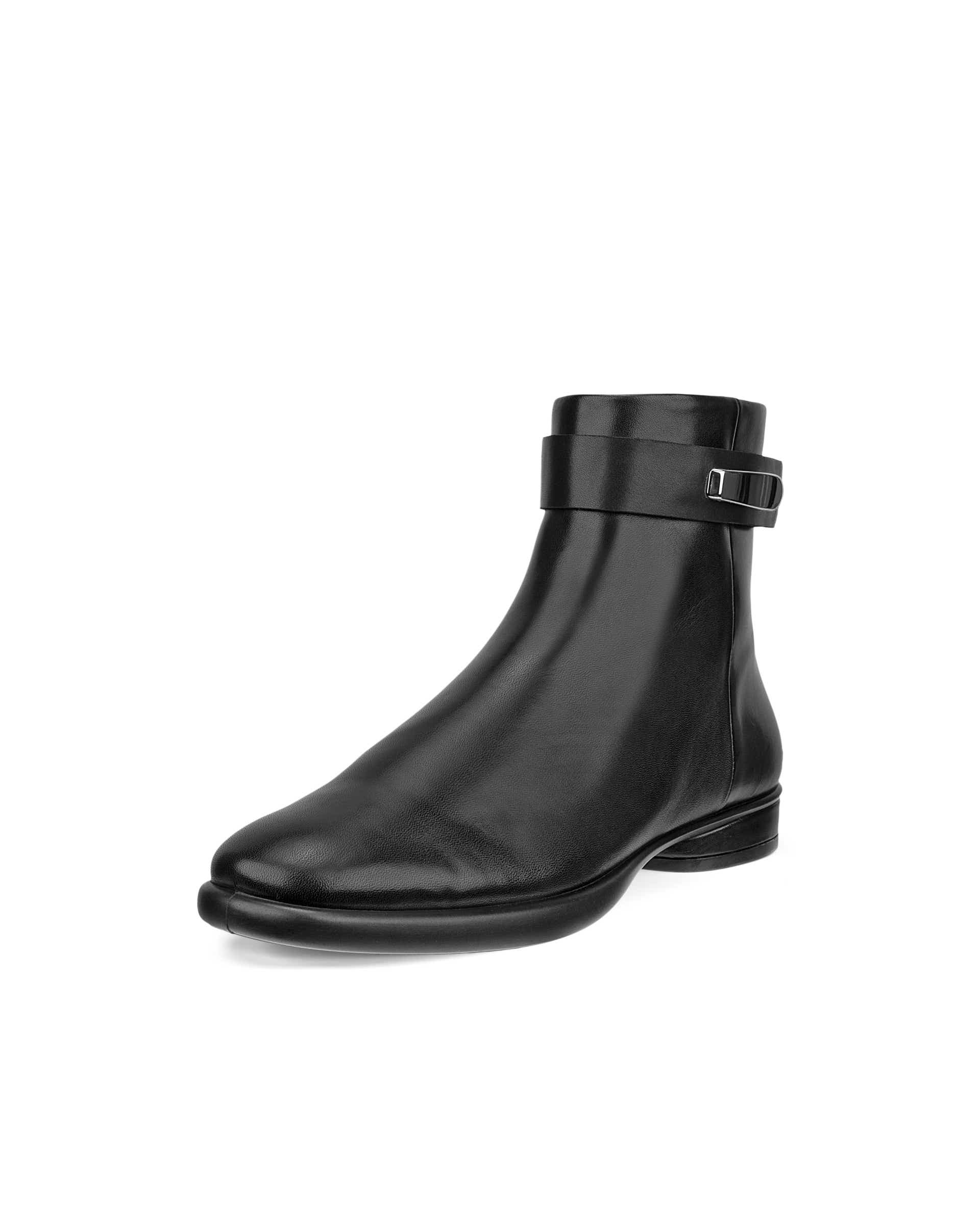 ECCO® Sculpted LX bottines en cuir pour femme - Noir - Main