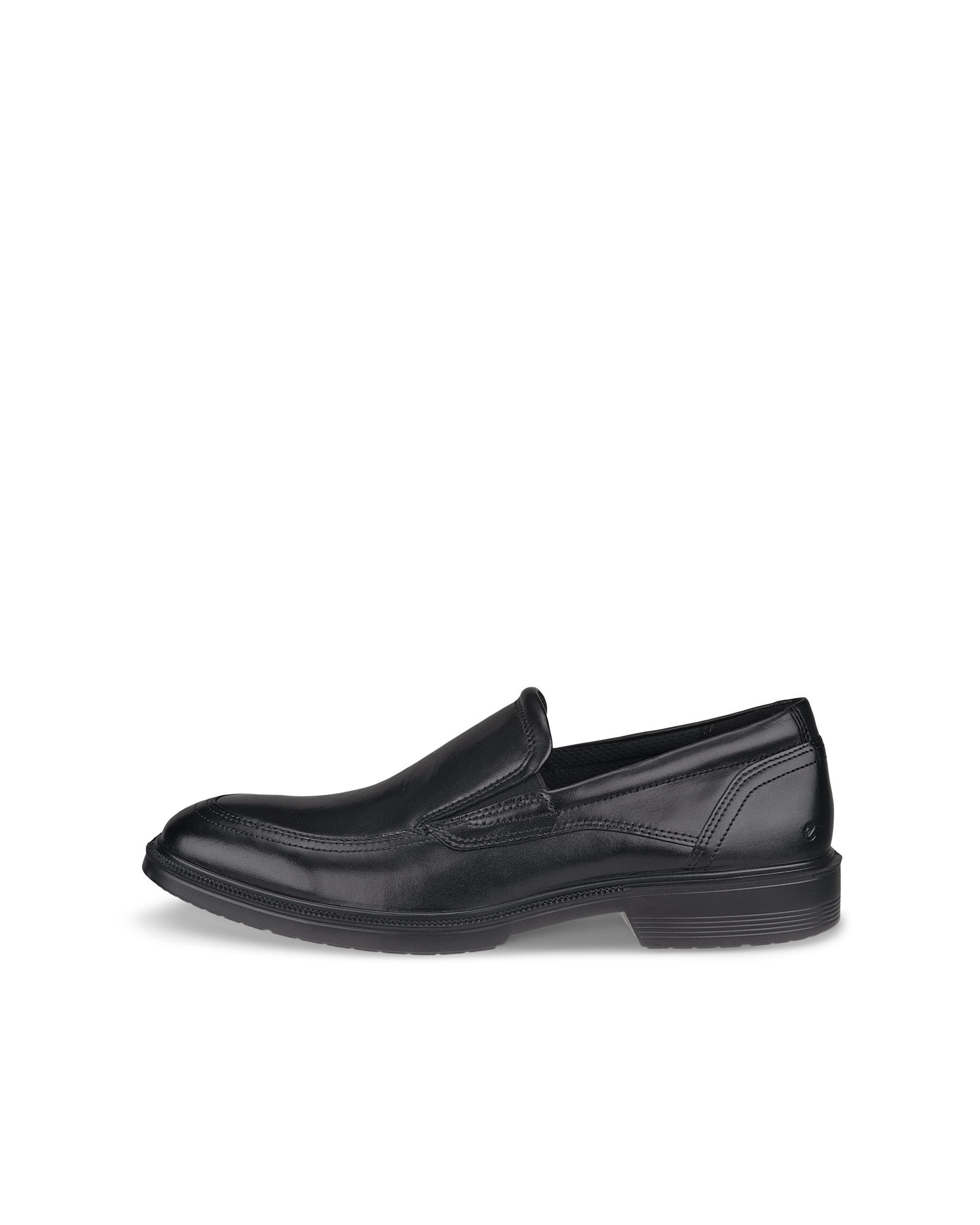 ECCO Men Maitland Apron-toe Slip-ons - Black