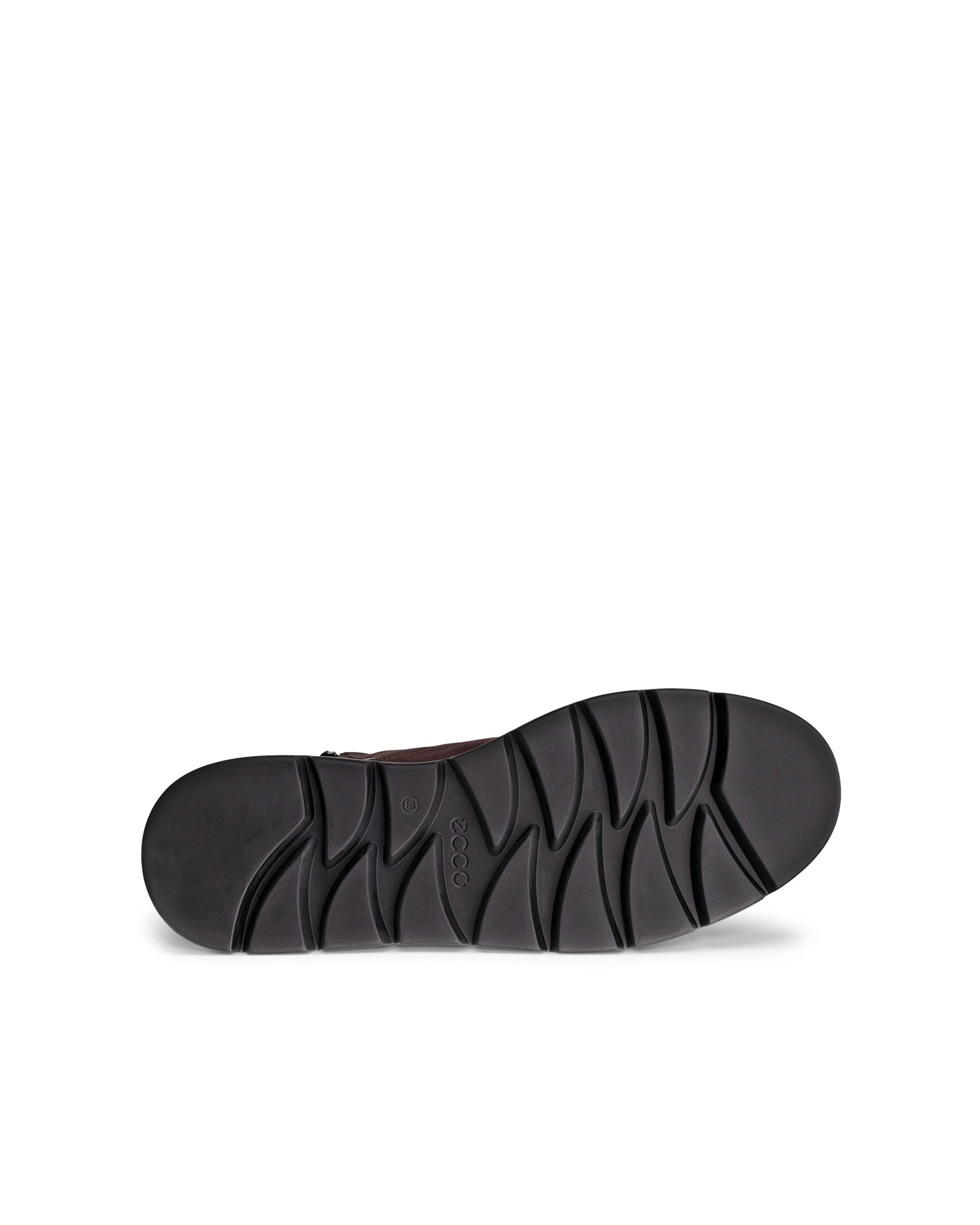 ECCO® NOUVELLE Damen Hoher Stiefel aus Nubukleder - Braun - Sole