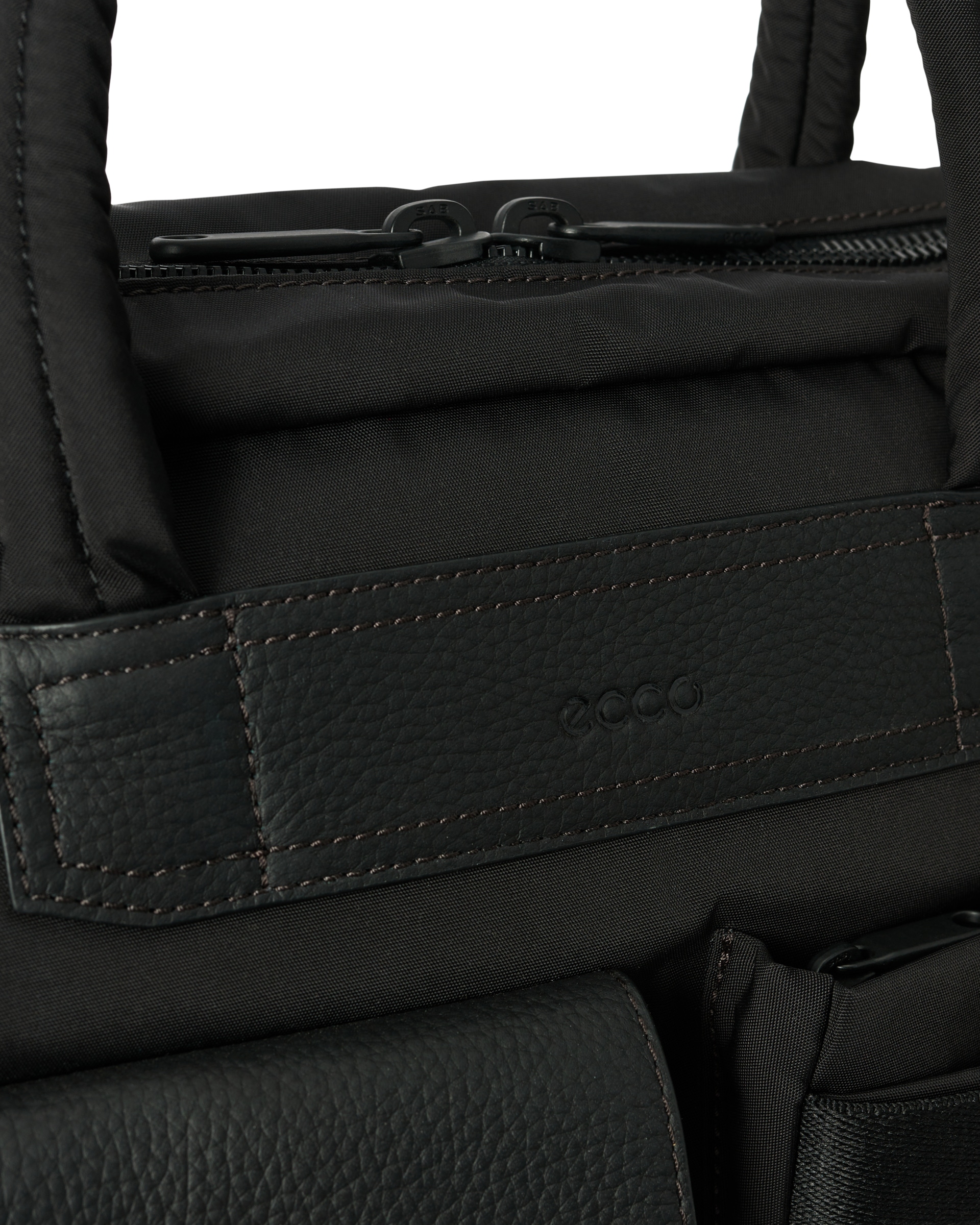ECCO® Voyager kožna torba za prijenosno računalo - Crna - Detail-1