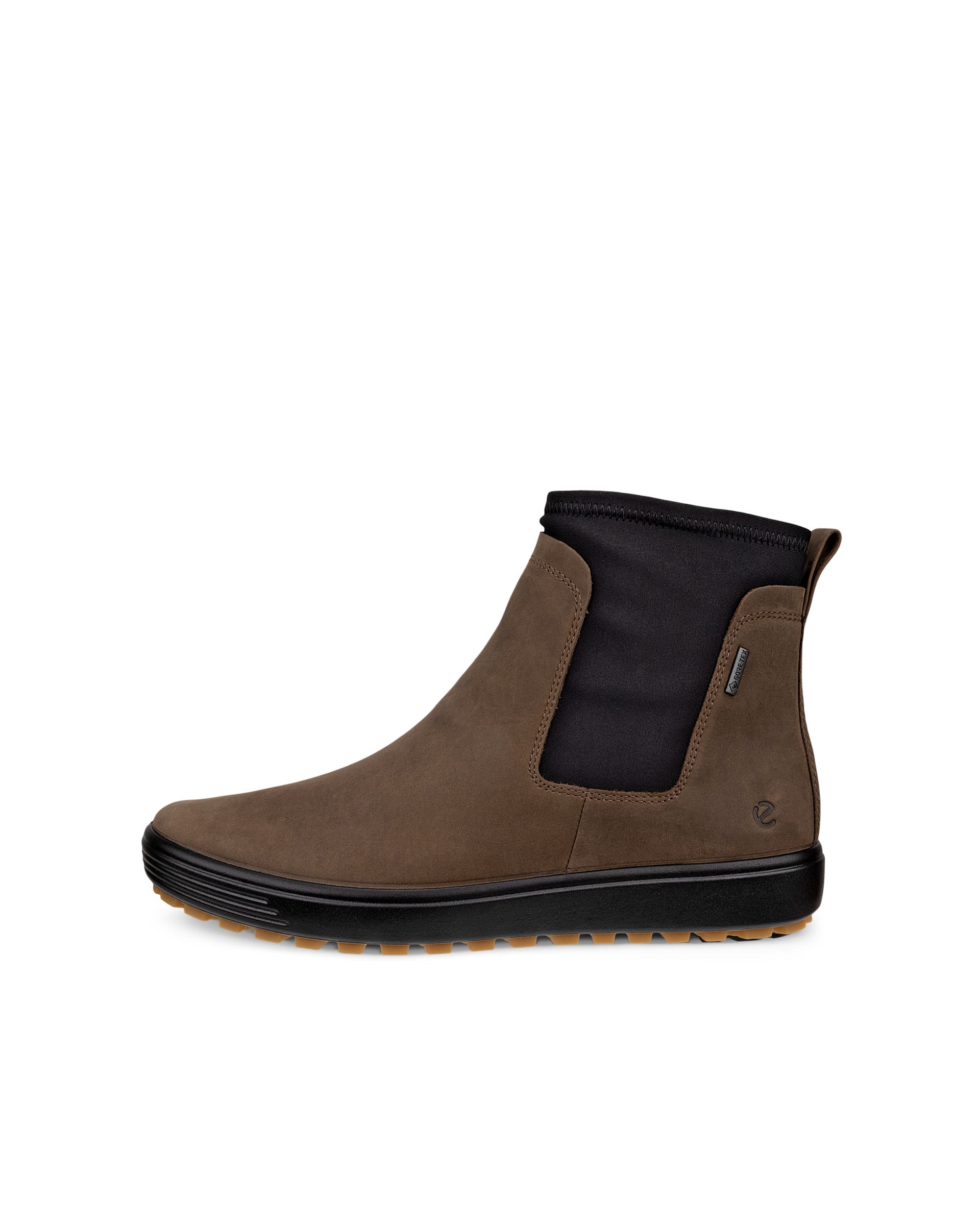 ECCO チェルシーブーツ ソフト 7 トレッド 4-4.5US Women's ECCO® Soft 7 Tred Nubuck Gore-Tex Chelsea Boot | Black