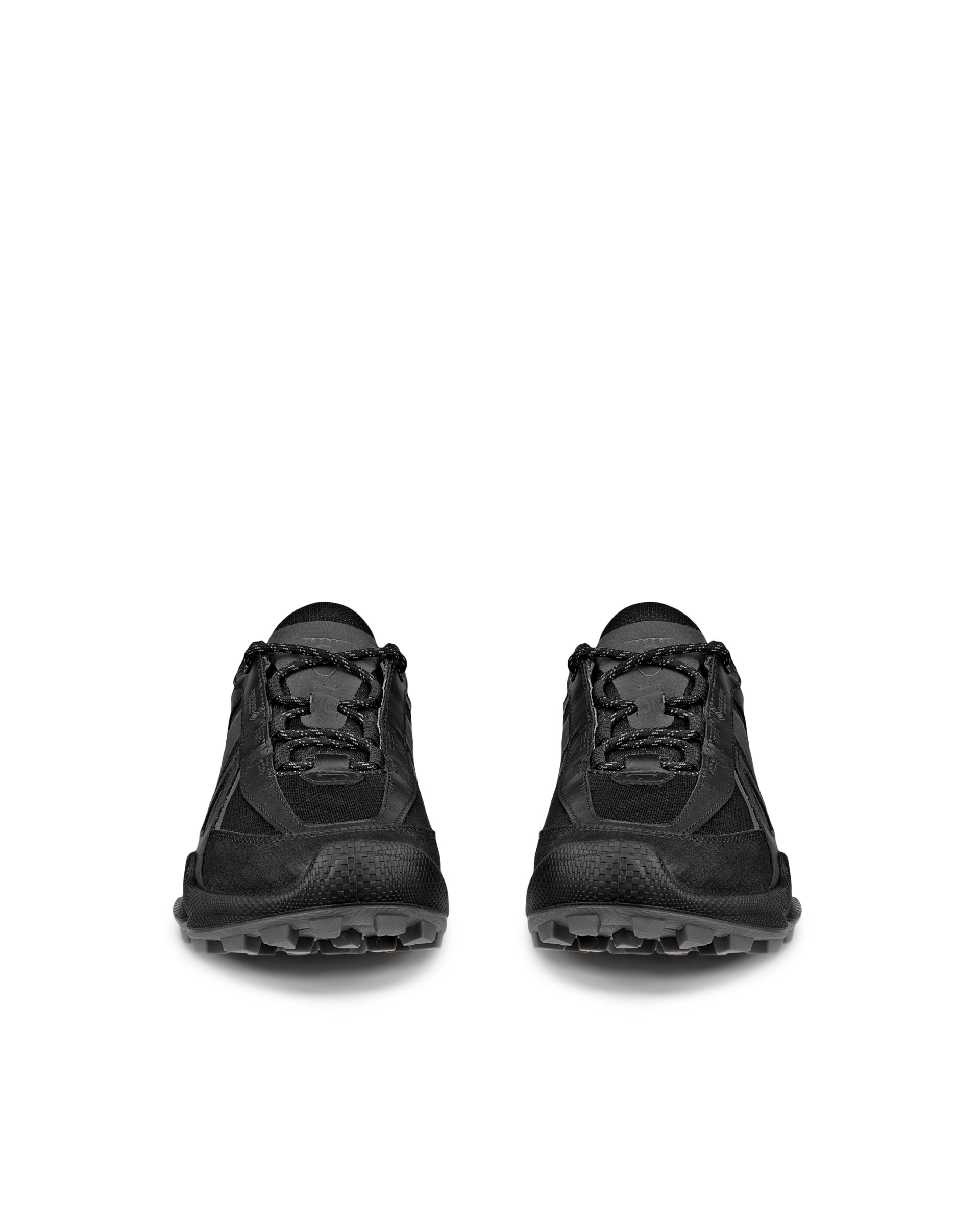 ECCO® BIOM C-TRAIL Damen Textilsneaker mit Gore-Tex - Schwarz - Front pair