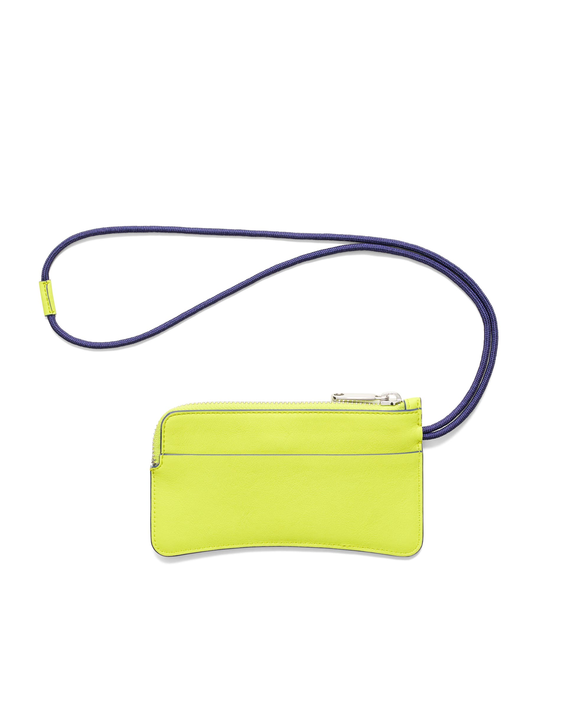 ECCO® Small Soft Wristlet Leather Pouch Bag - Green - Back