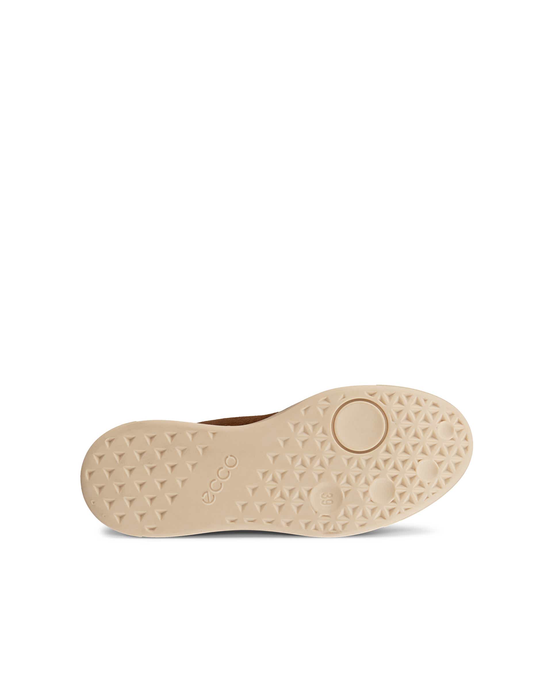 ECCO Street Tray ウィメンズ レザースニーカー - ブラウン - Sole