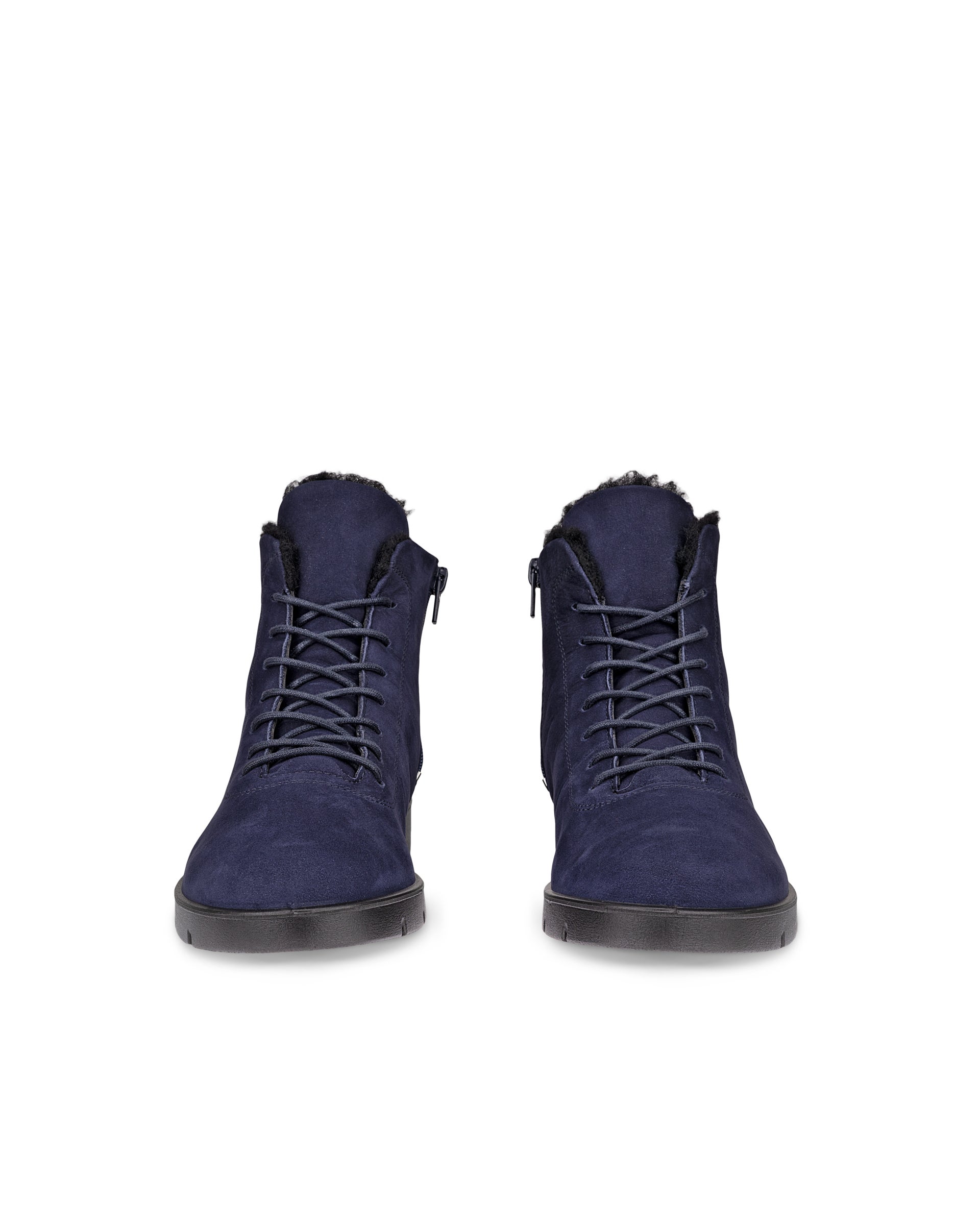 ECCO® BELLA bottes en nubuck pour femme - Bleu - Front pair