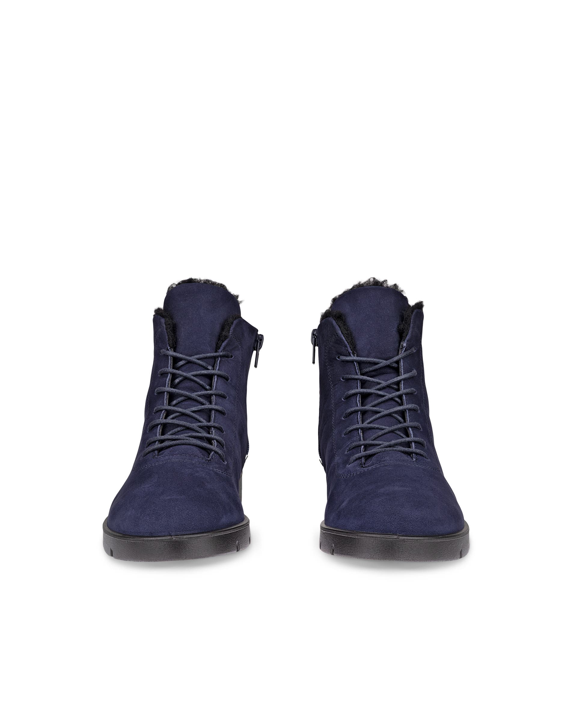 Ženski gležnjarji iz nubuka ECCO® BELLA - Modra - Front pair