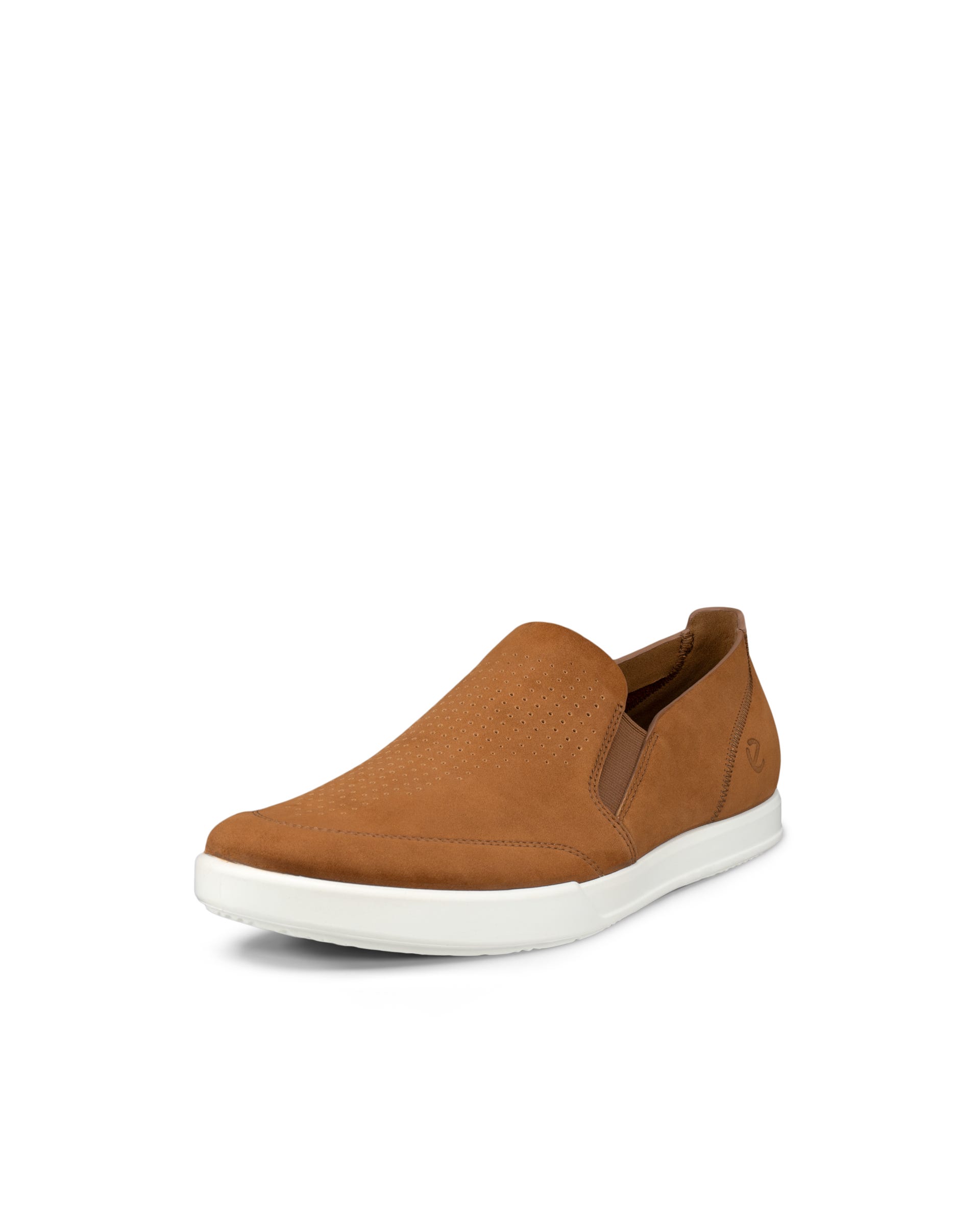 Men's ECCO® Travel Slip-On Shoe - Brown - Main