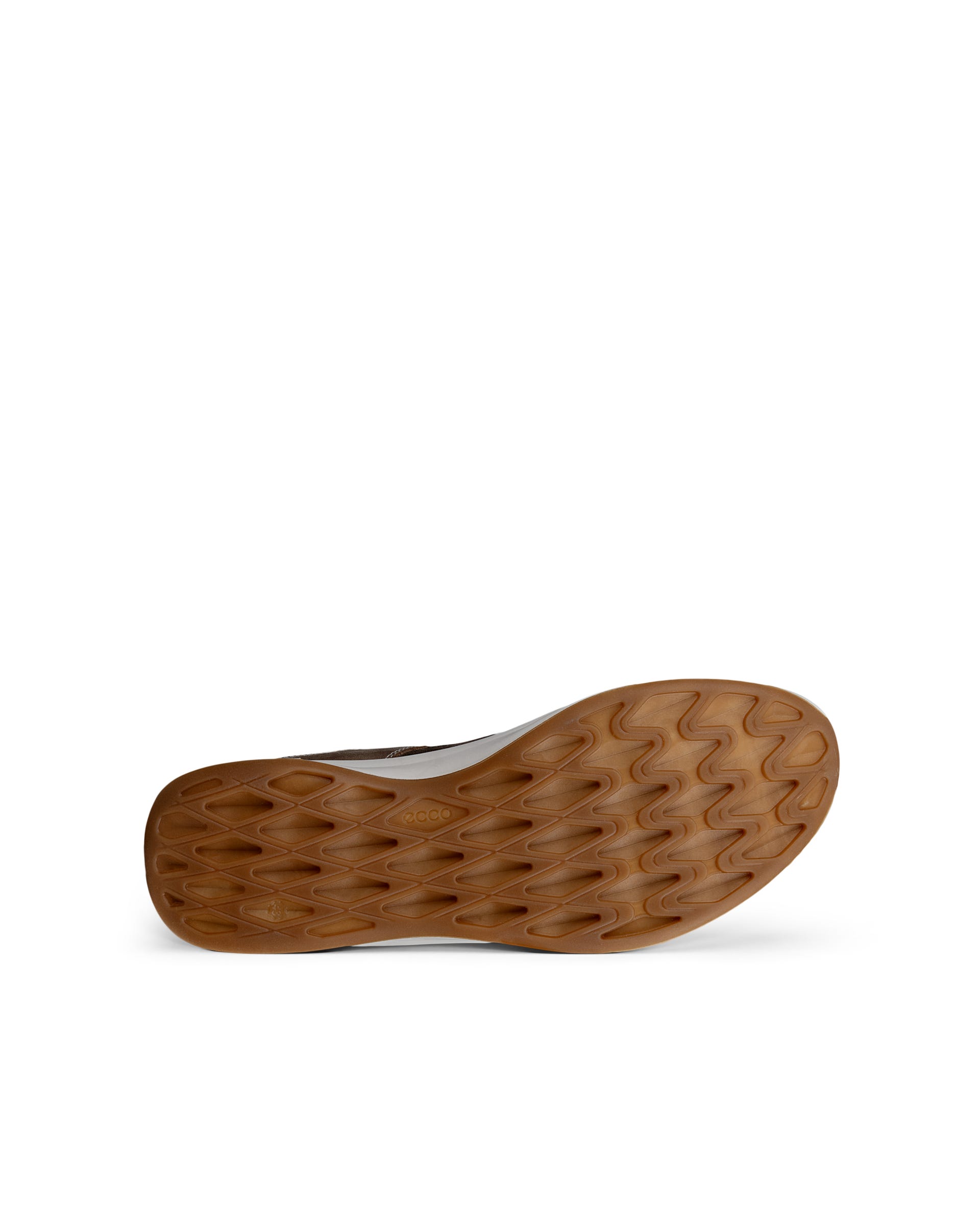 ECCO® EXCEED sko i nubuck med snørebånd til herrer - Brun - Sole