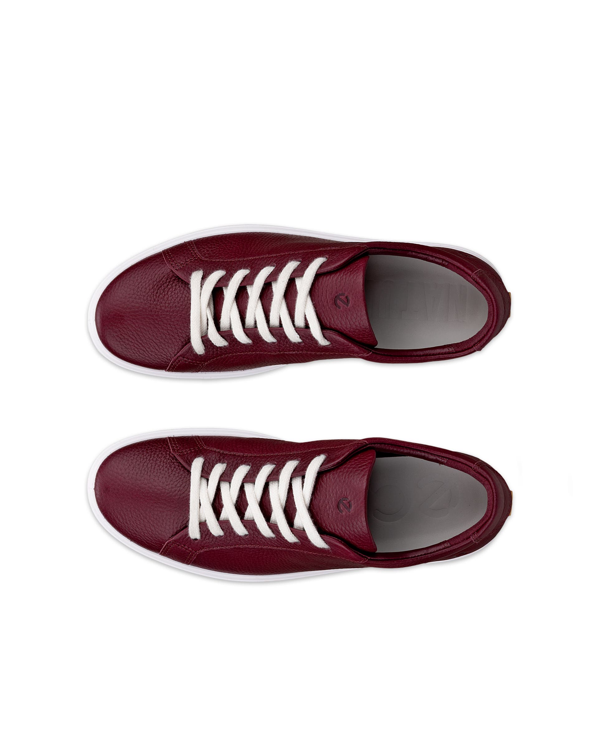 ECCO® SOFT 60 Skinnsneaker dam - Röd - Top left pair