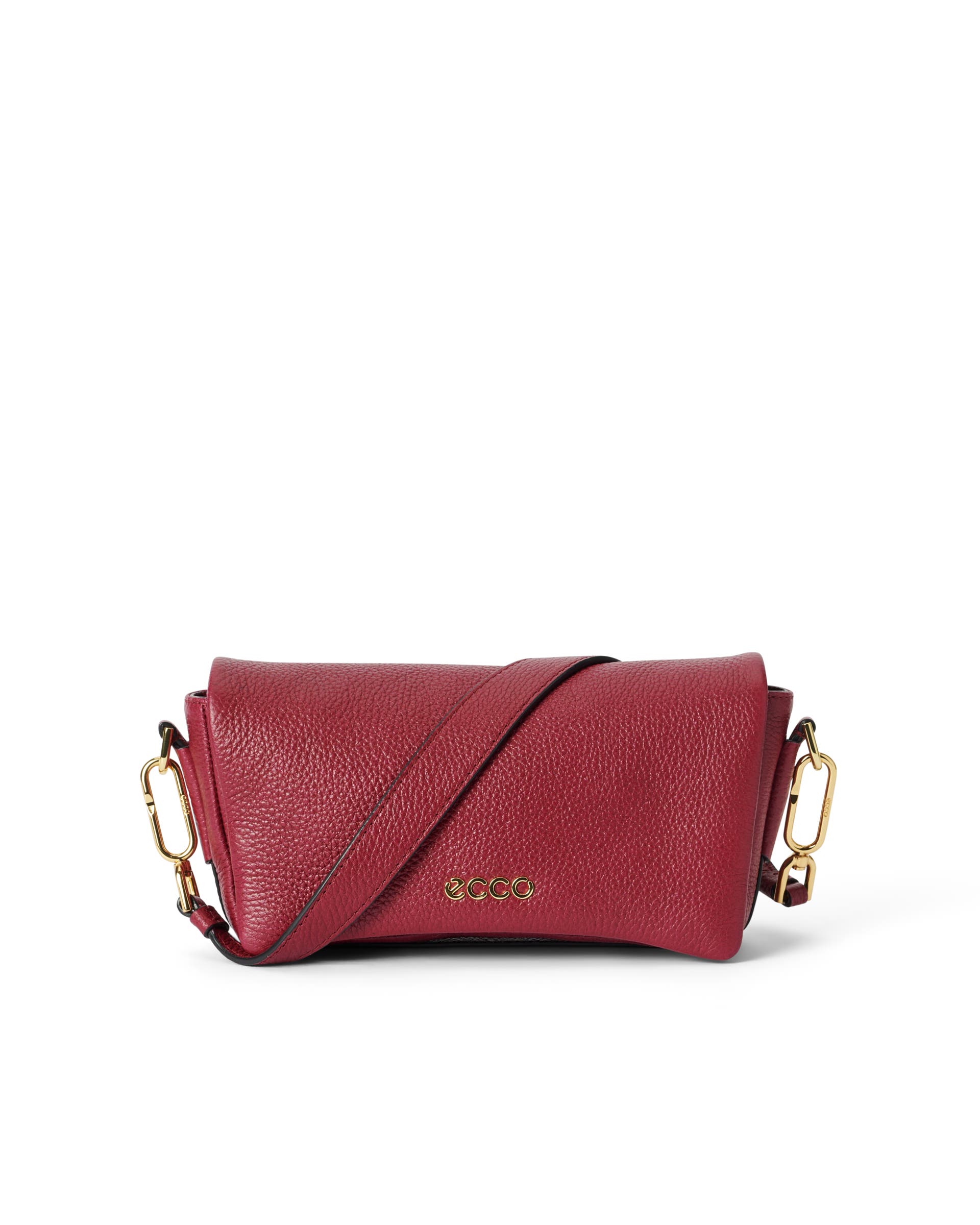 Kožená crossbody kabelka ECCO® Pinch - Červená - Main