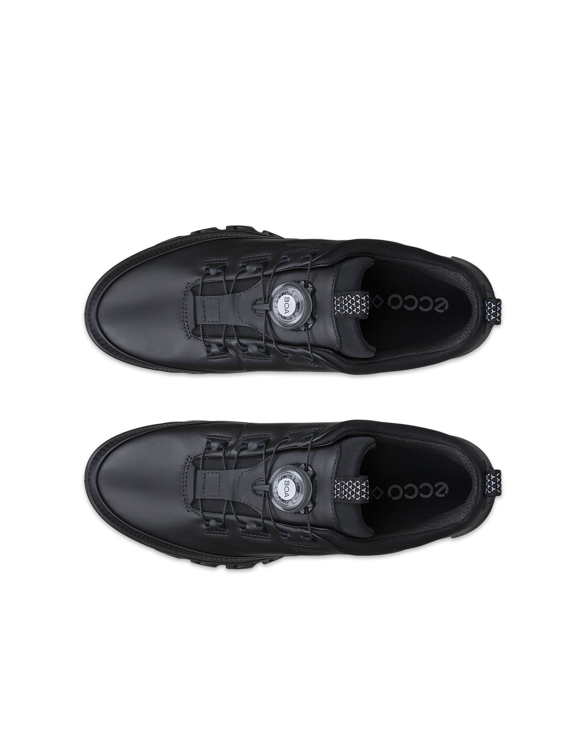 ECCO MULTI-VENT BOA WOMEN'S SNEAKER - Black - Top left pair