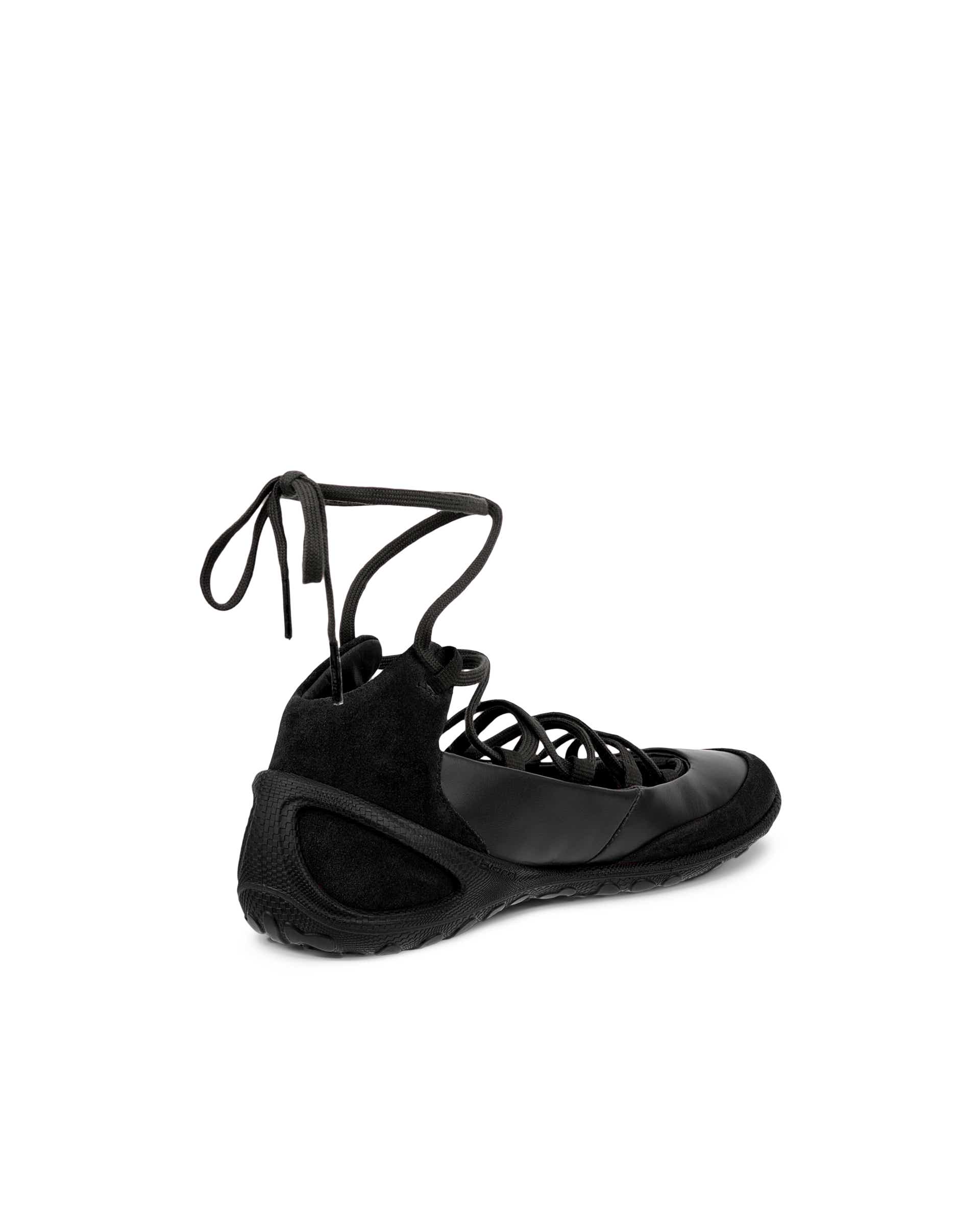 ECCO® BIOM LITE női bőr balerinacipő - Fekete - Back