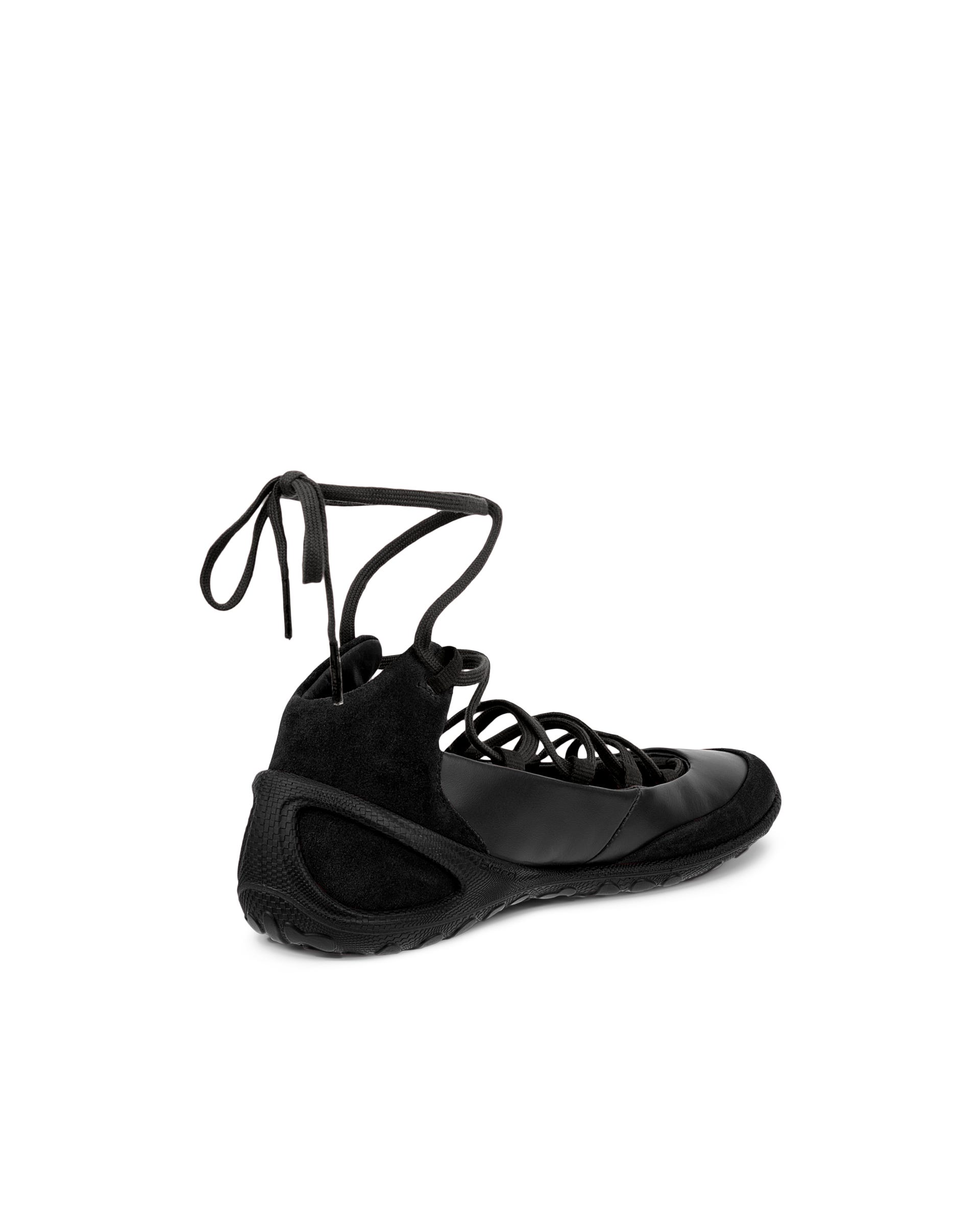 ECCO® BIOM LITE Damen Lederballerina - Schwarz - Back
