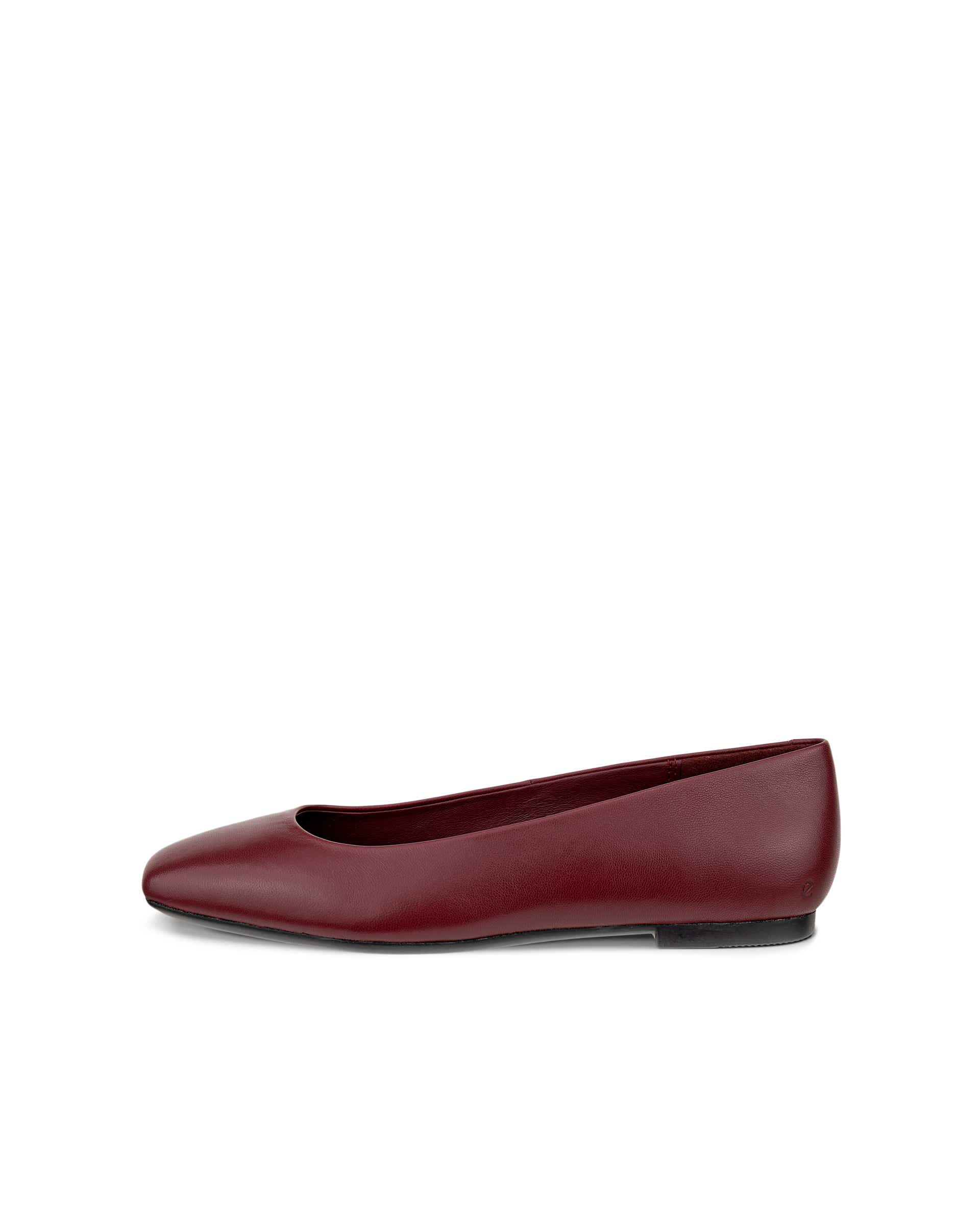 ECCO® MARGOT Damen Lederballerina - Rot - Outside