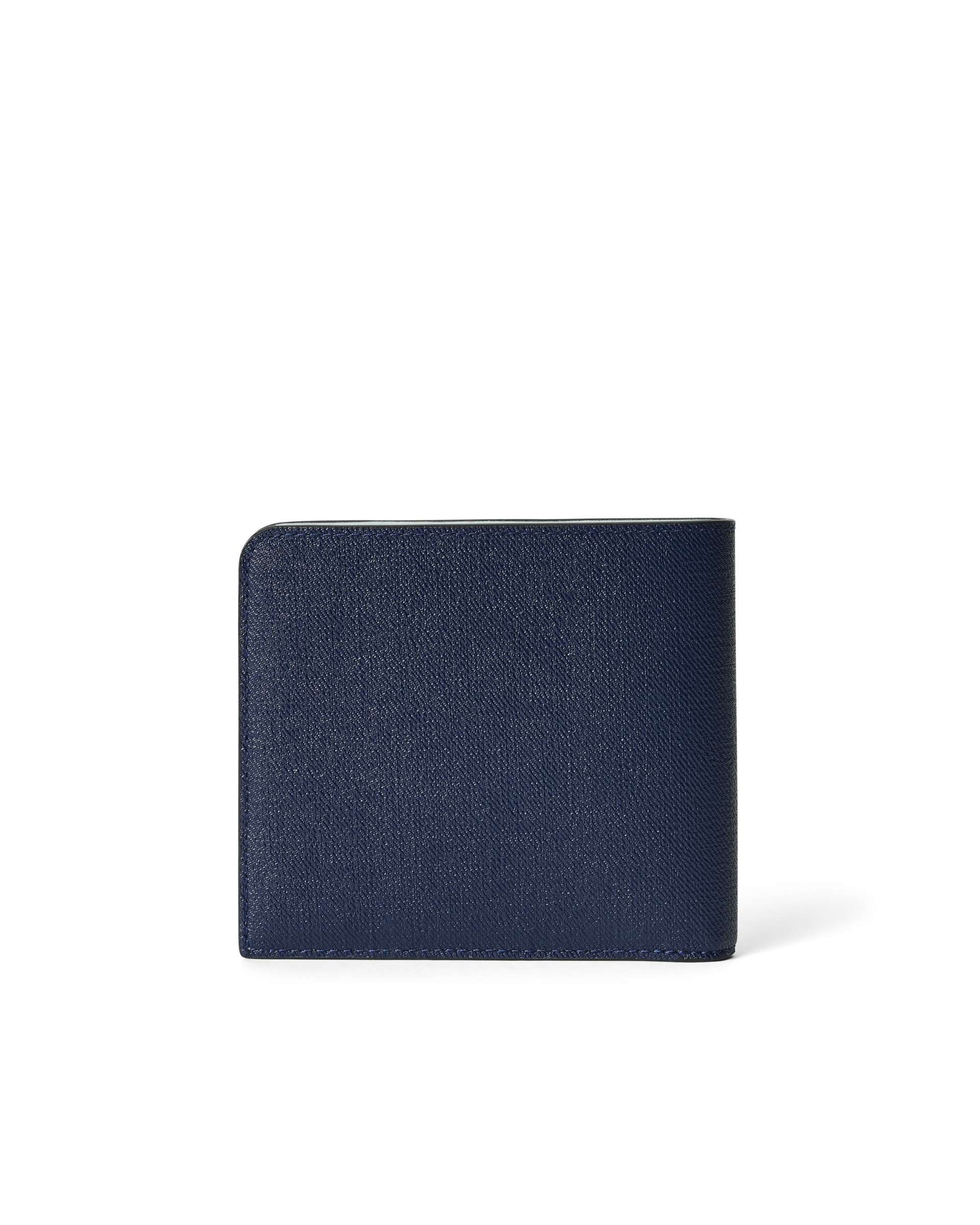 Carteira pequena couro ECCO® Wallet - Azul - Back