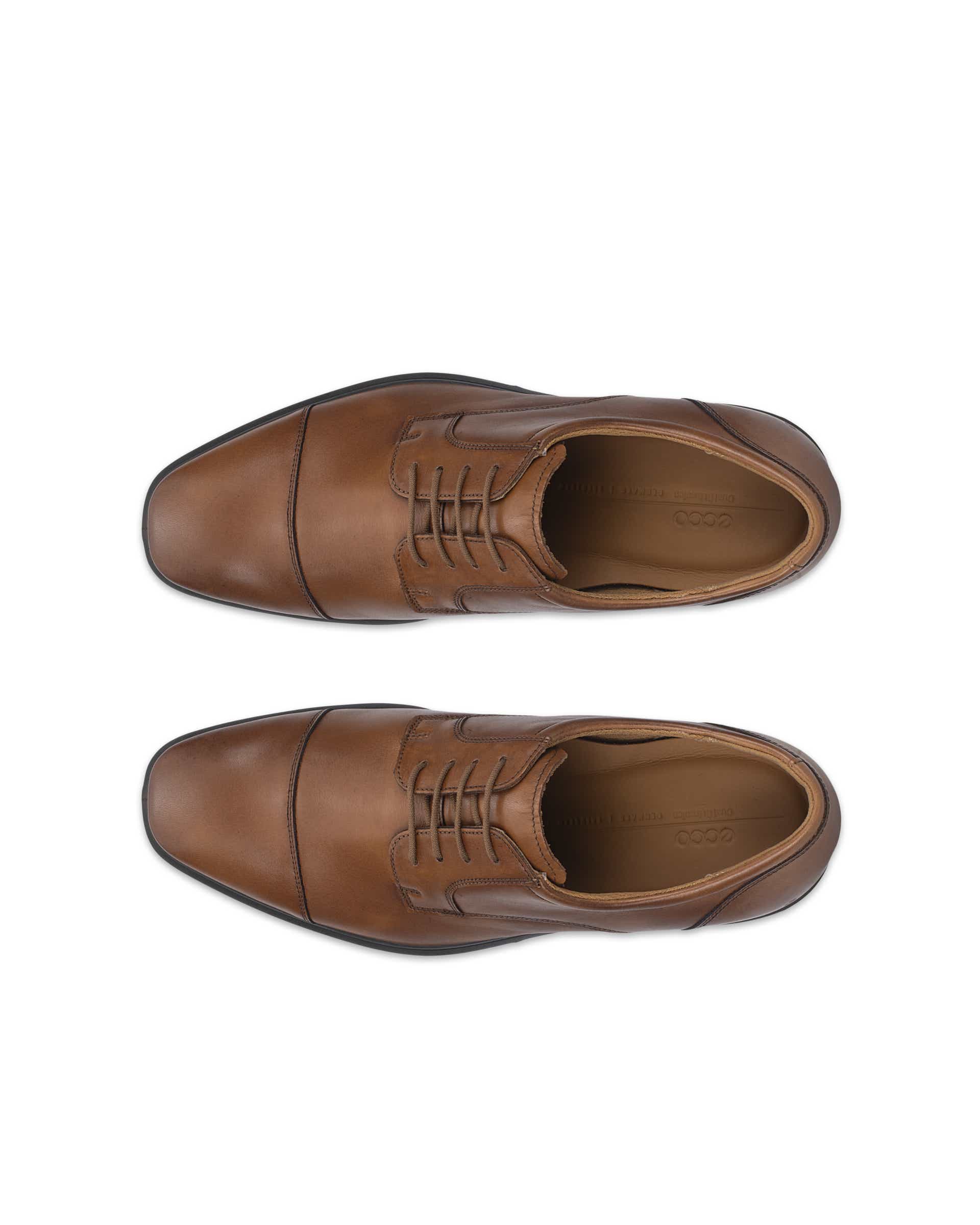 ECCO METROPOLE MILAN Men メンズ レザーダービーシューズ - ブラウン - Top left pair