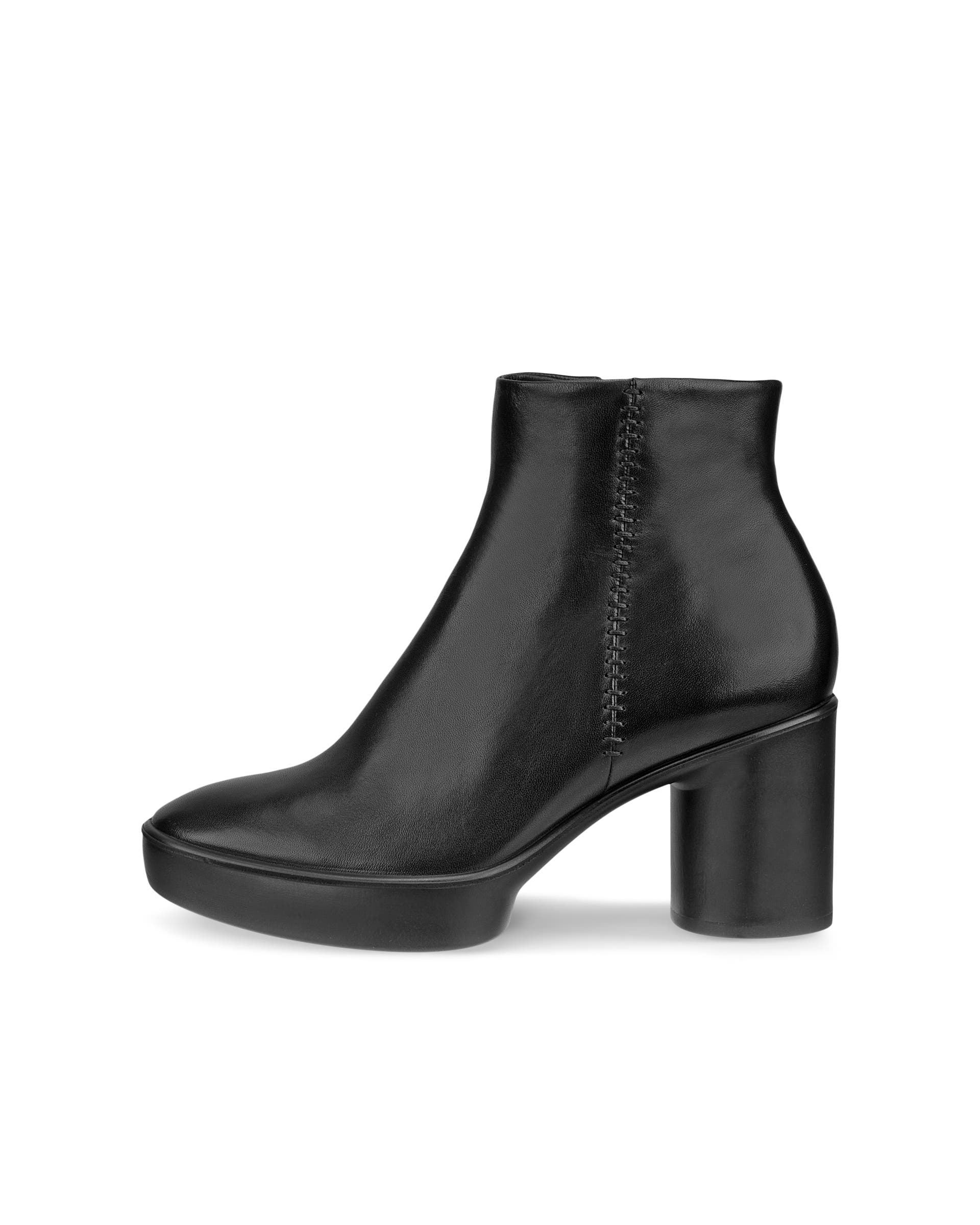 ECCO Women's Shape Sculpted Motion 55 MM Ankle Boots - Black - Outside