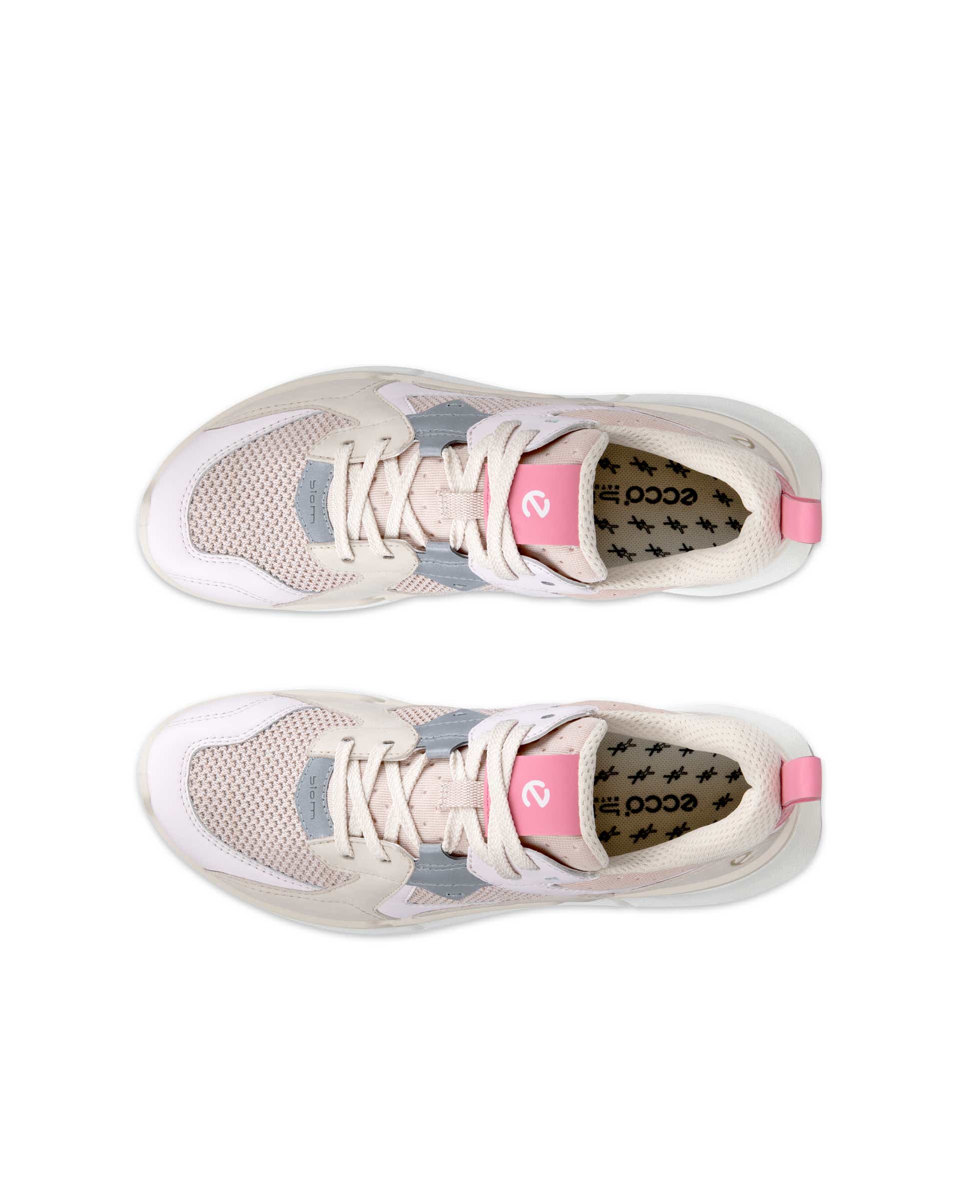 ECCO Women's BIOM 2.2 Sneaker - Pink - Top left pair