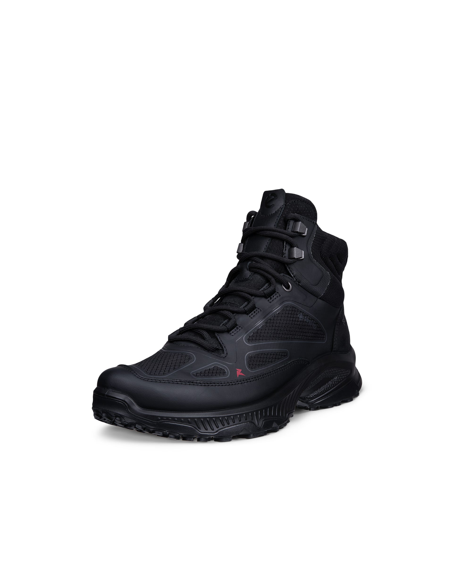 ECCO RECEPTOR XP WOMEN ウィメンズ レザーブーツ - ブラック - Outside