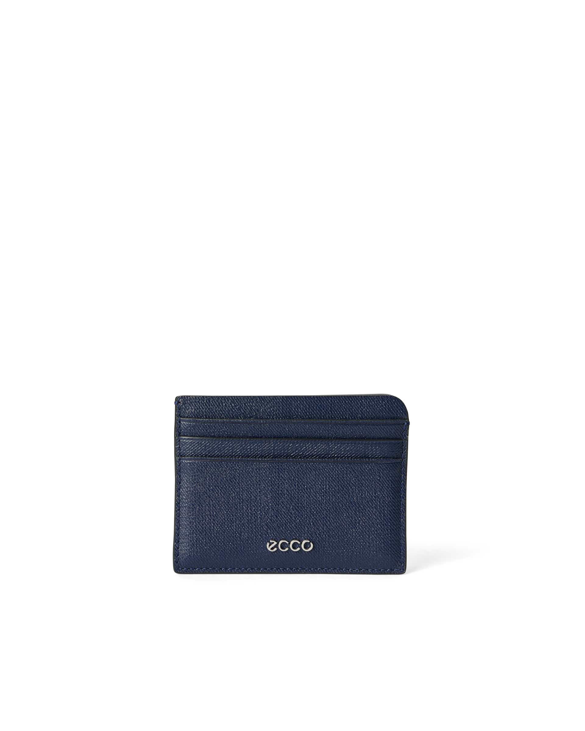 Porta-cartões em pele ECCO® Card Case - Azul - Main