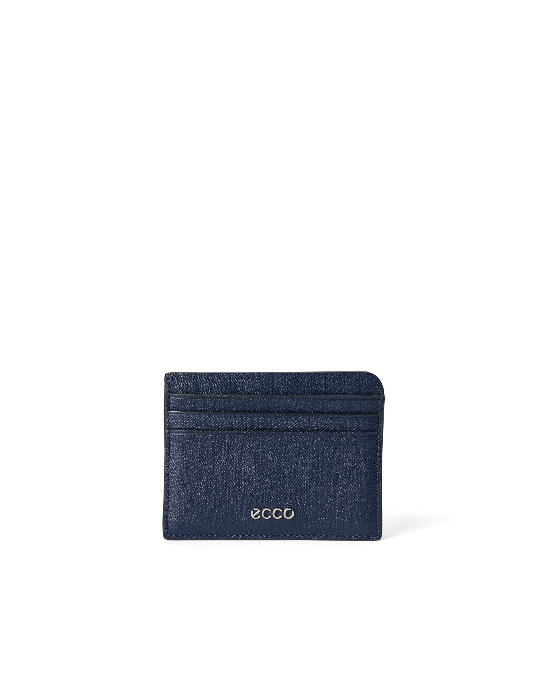 Usnjen etui za kartice ECCO® Card Case - Modra - Main