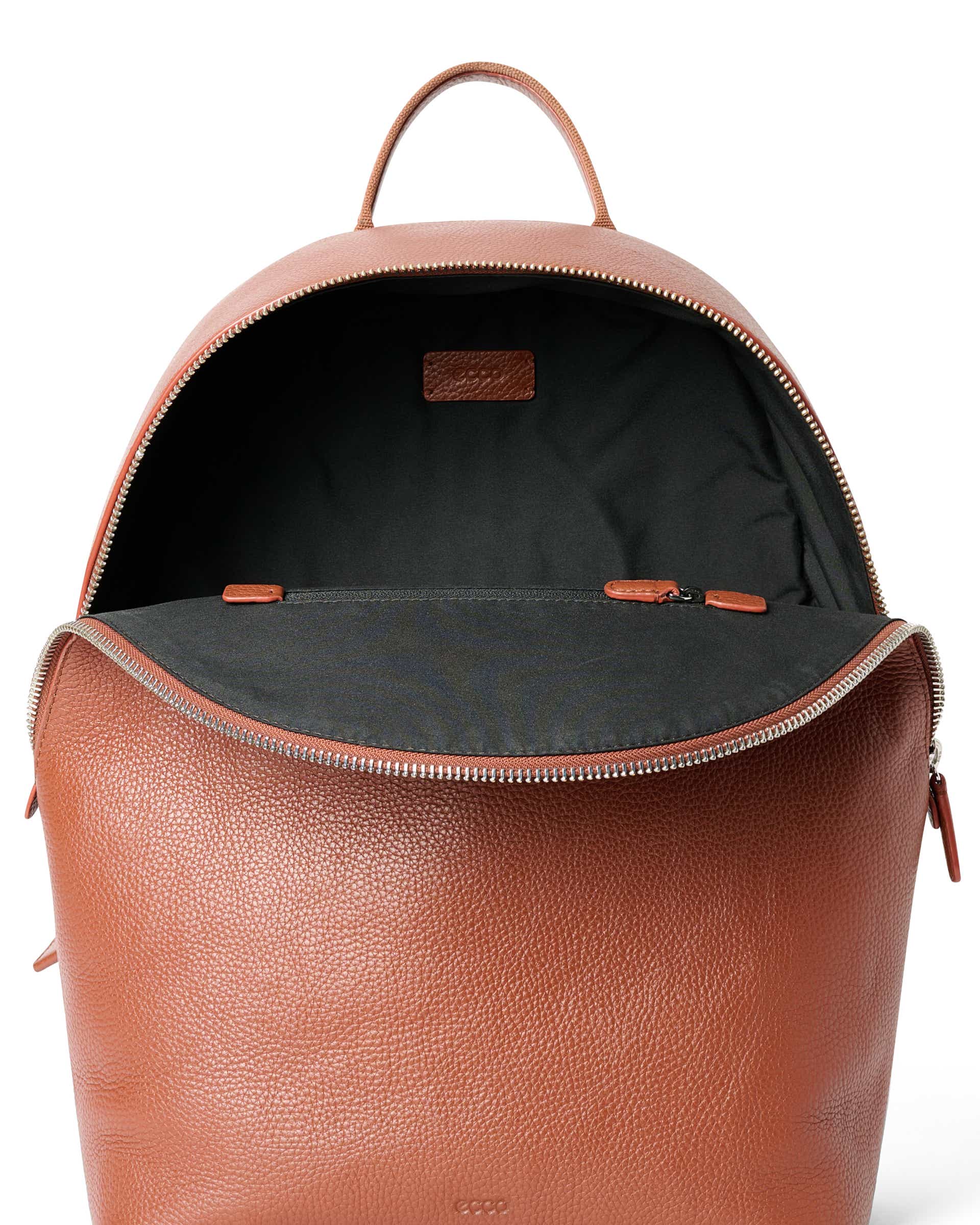 ECCO® ESSENTIAL odinė kuprinė - Ruda - Inside