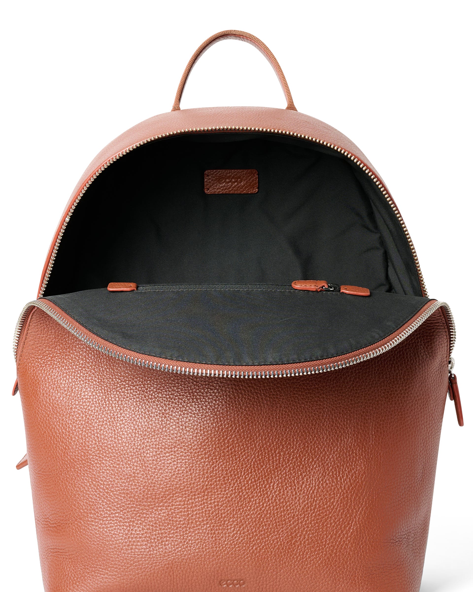 ECCO® ESSENTIAL odinė kuprinė - Ruda - Inside