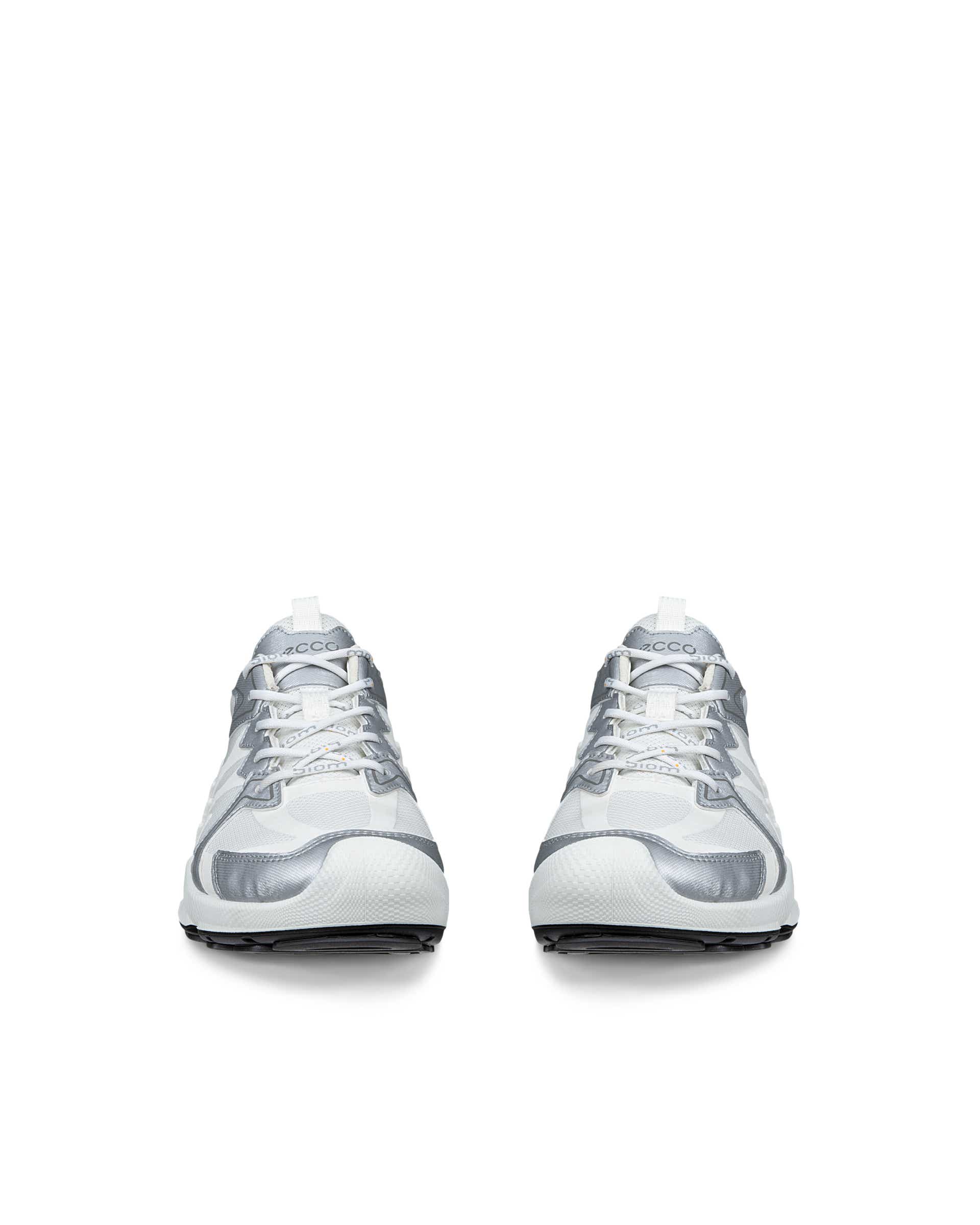 Women's ECCO® Biom Aex Textile Gore-Tex Sneaker - White - Front pair