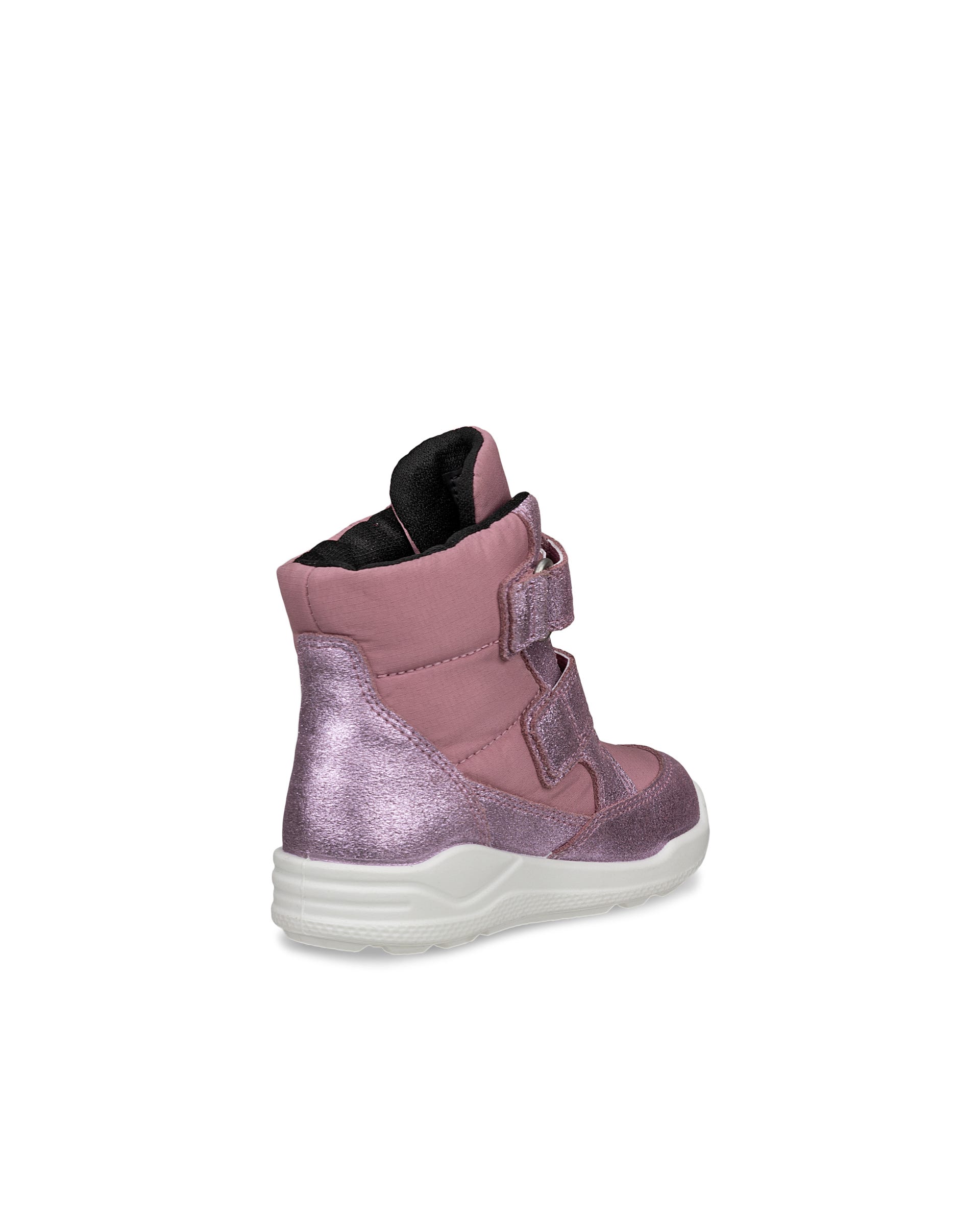 ECCO® URBAN MINI Halvhög mockakänga med Gore-Tex barn - Rosa - Back