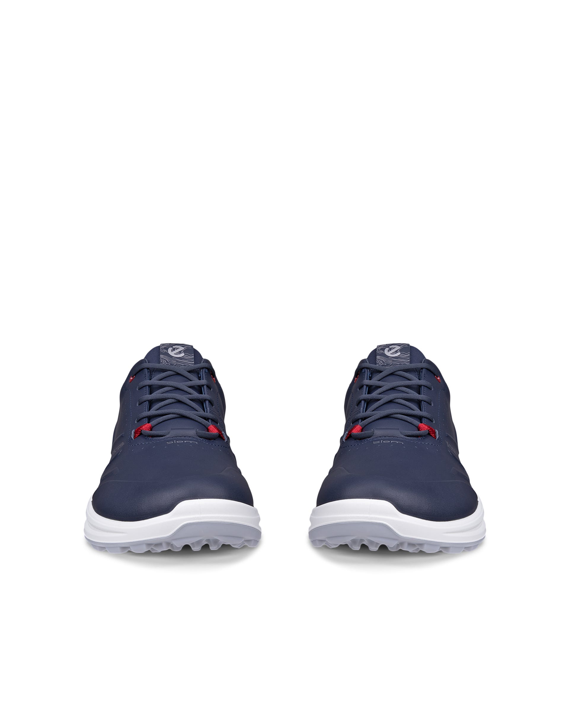 Men's ECCO® Golf Biom H6 Leather Waterproof Golf Shoe - Blue - Outside