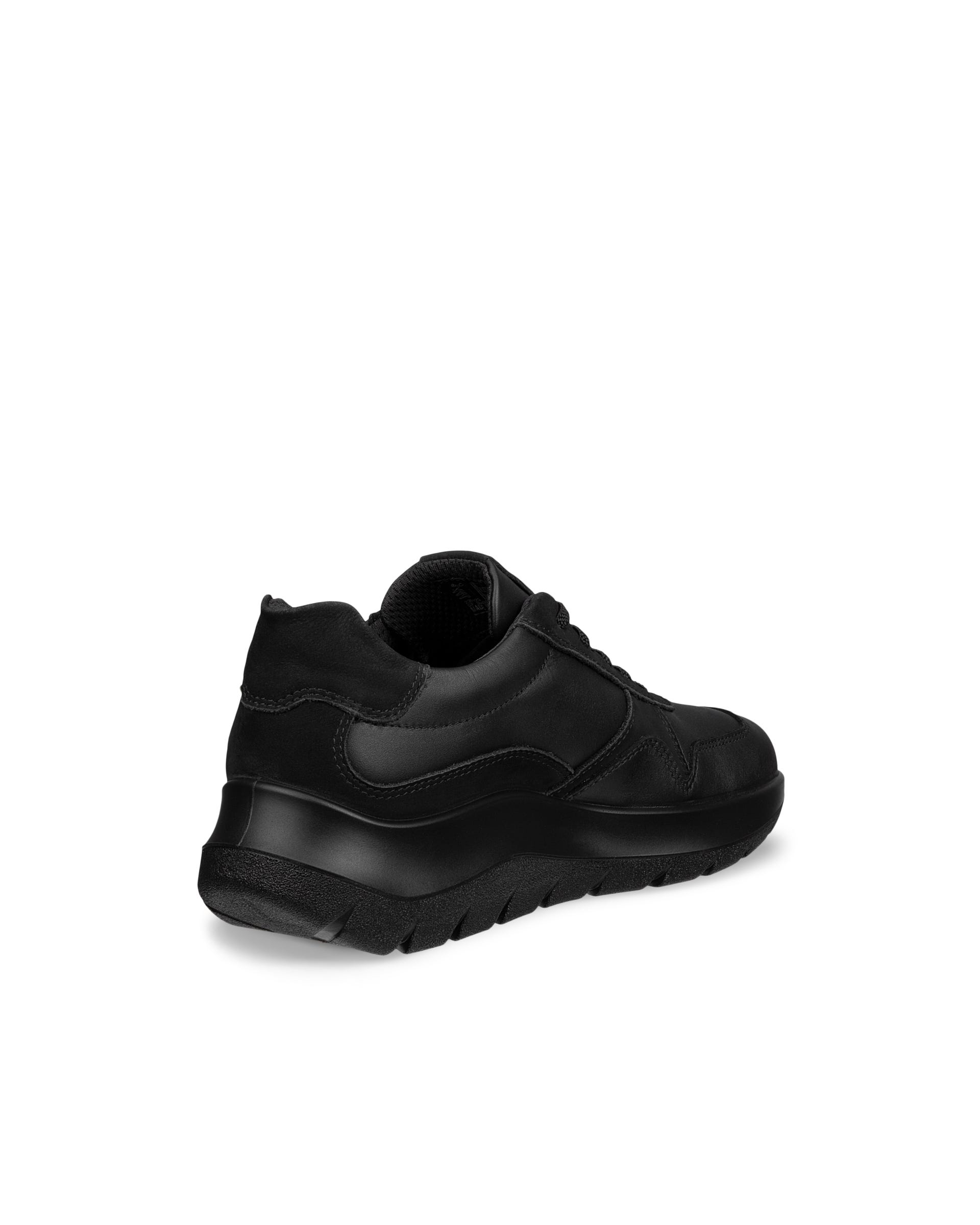 ECCO® VALERIE sneakers i læder til damer - Sort - Outside