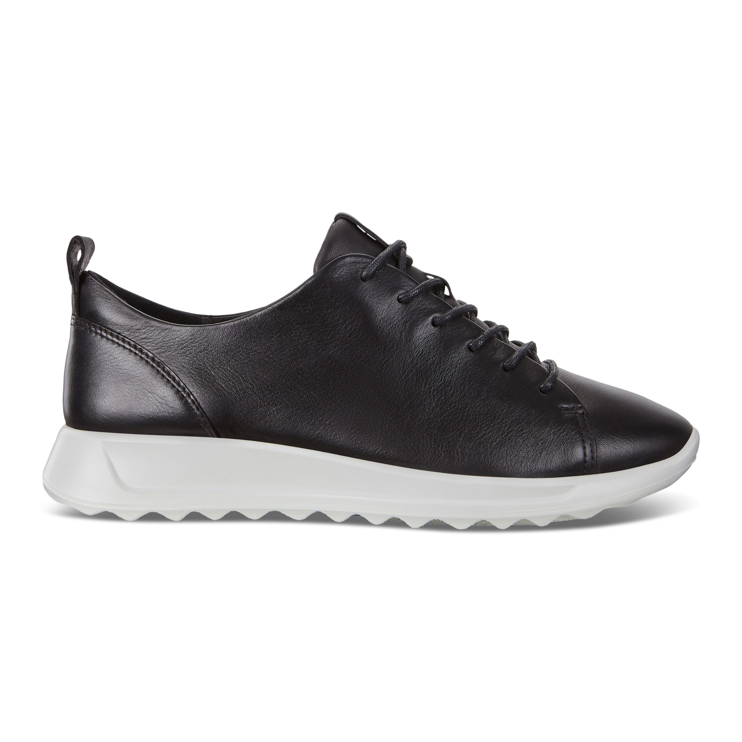 ECCO Flexure Runner ウィメンズ レザースニーカー - ブラック - Outside