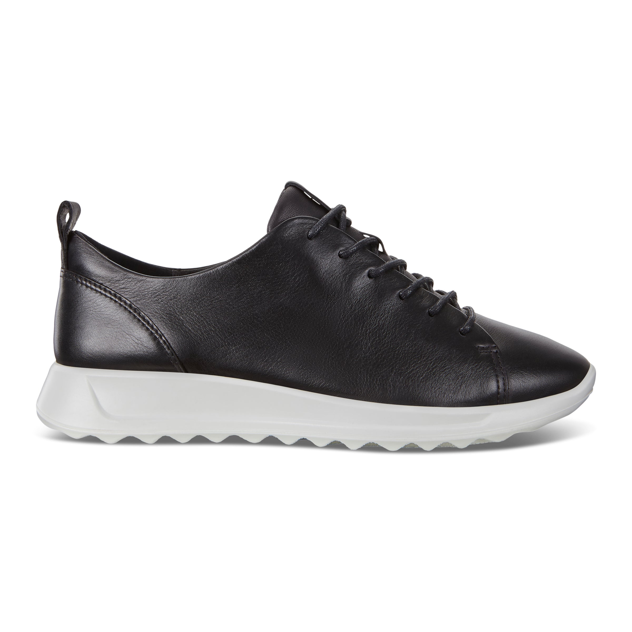 ECCO Flexure Runner ウィメンズ レザースニーカー - ブラック - Outside