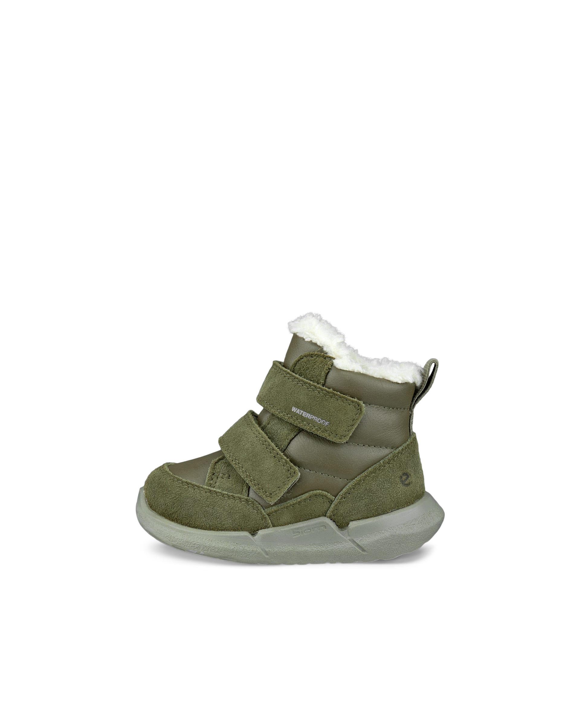 ECCO® BIOM 2.2 INFANT vinterstøvle i vandtæt i ruskind til børn - Grøn - Outside