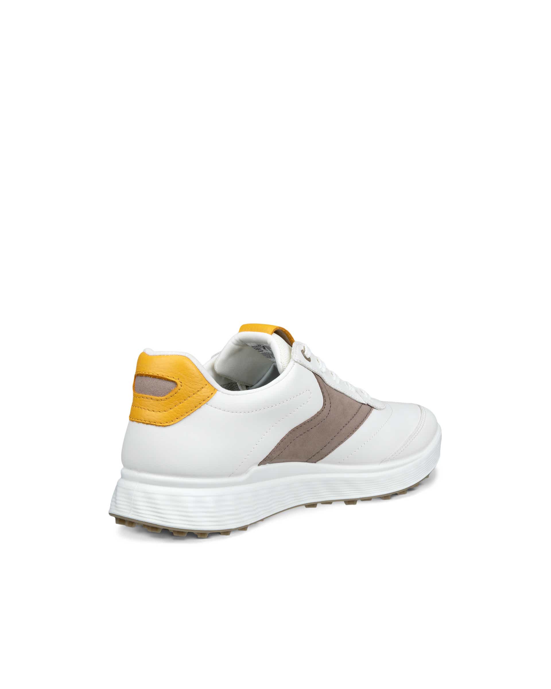ECCO GOLF S-CASUAL HYBRID Women ウィメンズ レザーウォータープルーフゴルフシューズ - ホワイト - Back