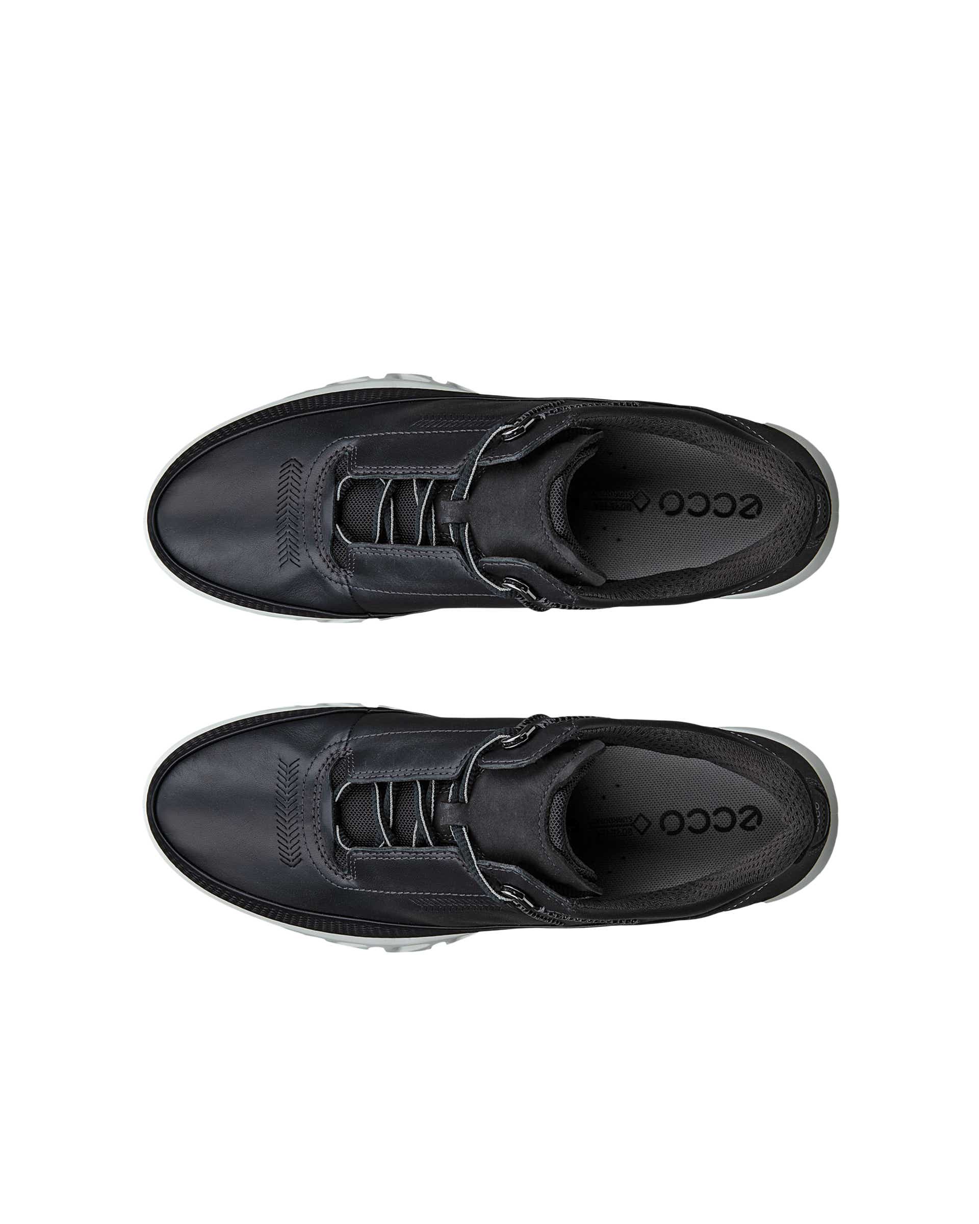 ECCO® Multi-Vent chaussures en cuir Gore-Tex pour femme - Noir - Top left pair