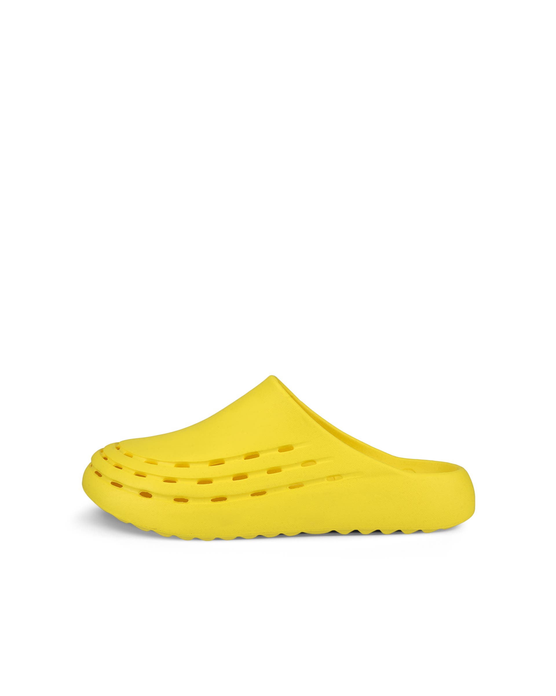 Women's ECCO® Cozmo Slide Slider - Yellow - Outside