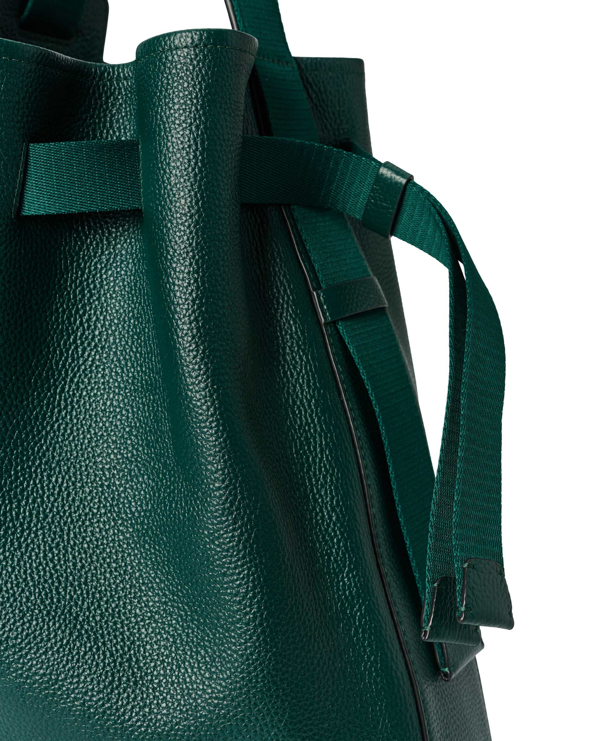 ECCO® Sail Bag sac hobo en cuir - Vert - Detail-2