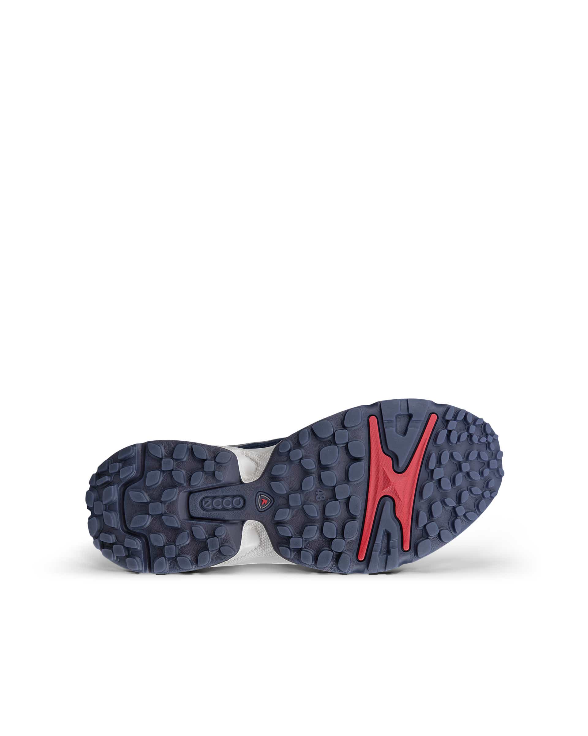 Men's ECCO® RECEPTOR XP Textile Gore-Tex Outdoor Trainer - Blue - Sole