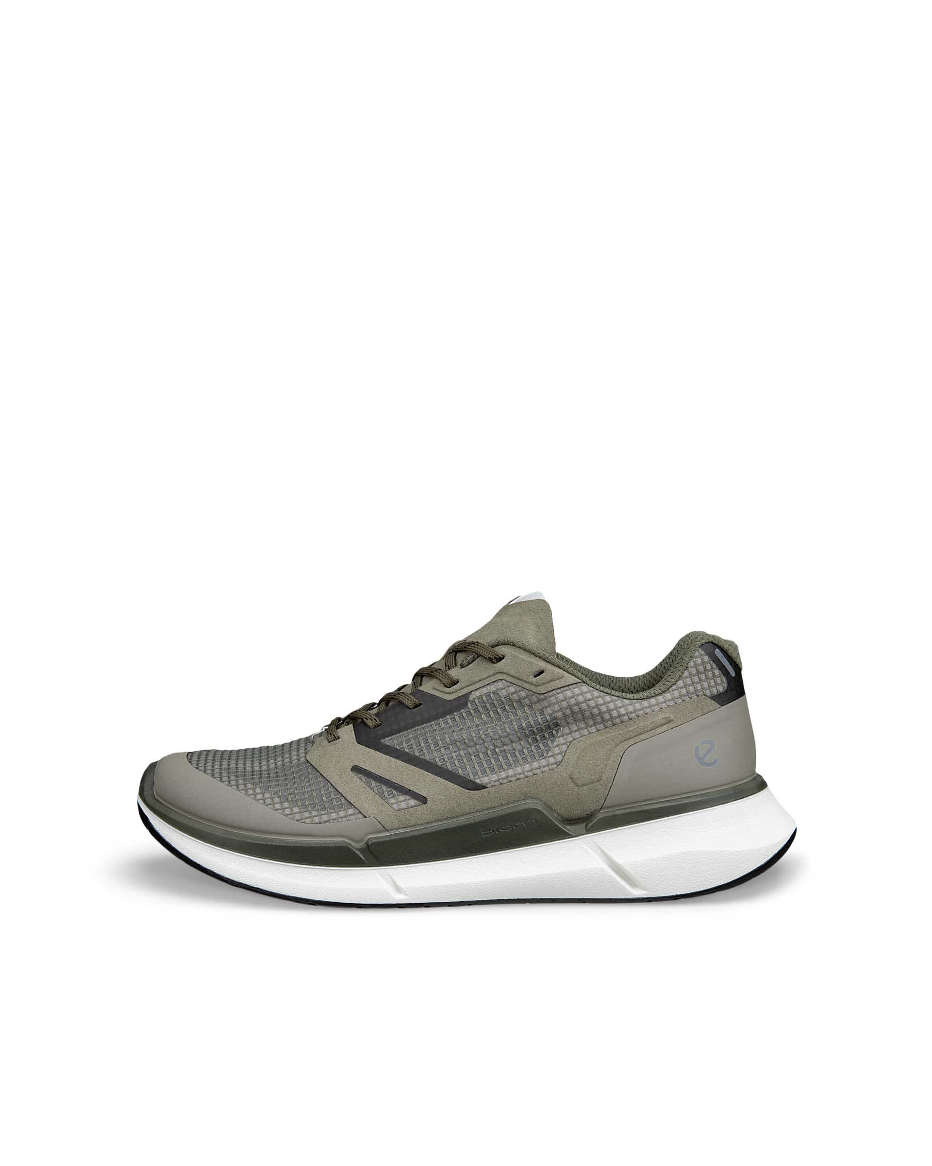 Men's ECCO® BIOM 2.2 Textile Trainer - Green - Outside