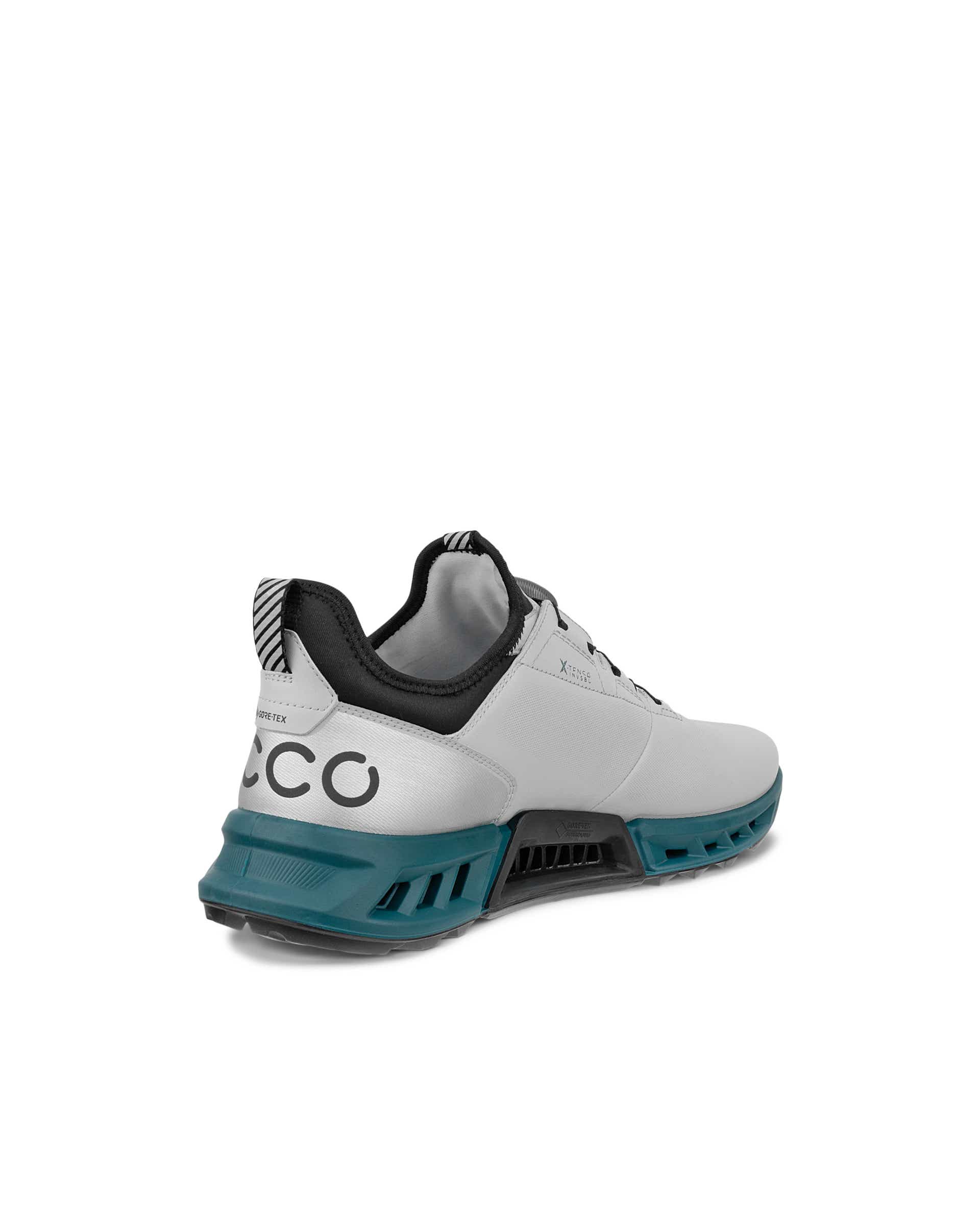 ECCO Golf BIOM C4 BOA メンズ レザーGore-Texゴルフシューズ - グレー - Back