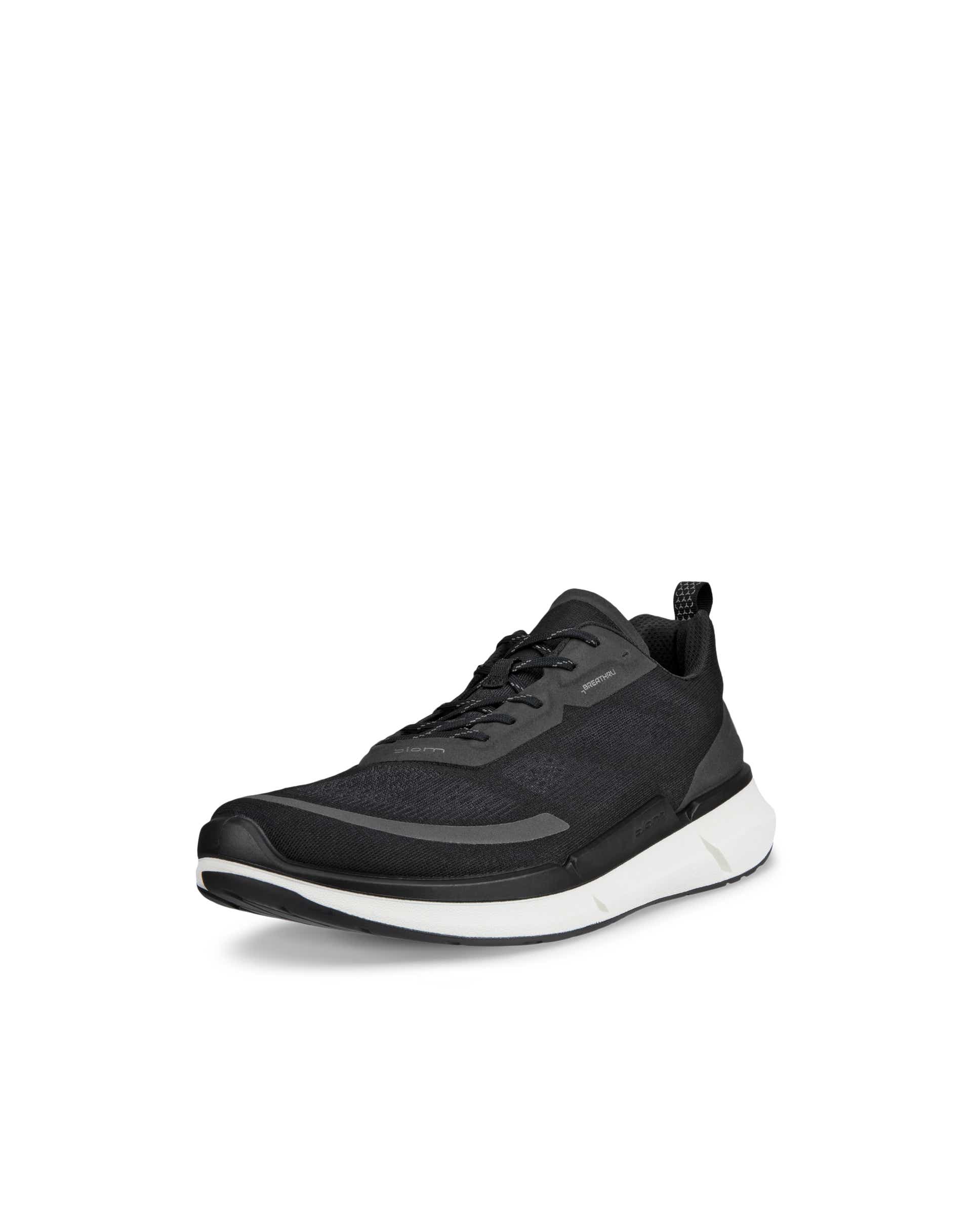 Men's ECCO® Biom 2.0 Low Breathru Textile Sneaker - Black - Main