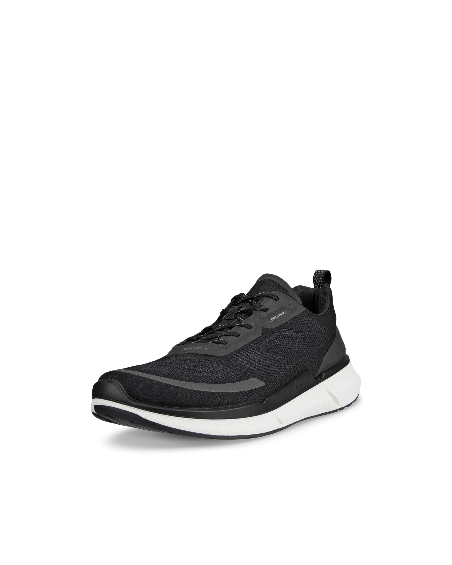 Men's ECCO® Biom 2.0 Low Breathru Textile Sneaker - Black - Main