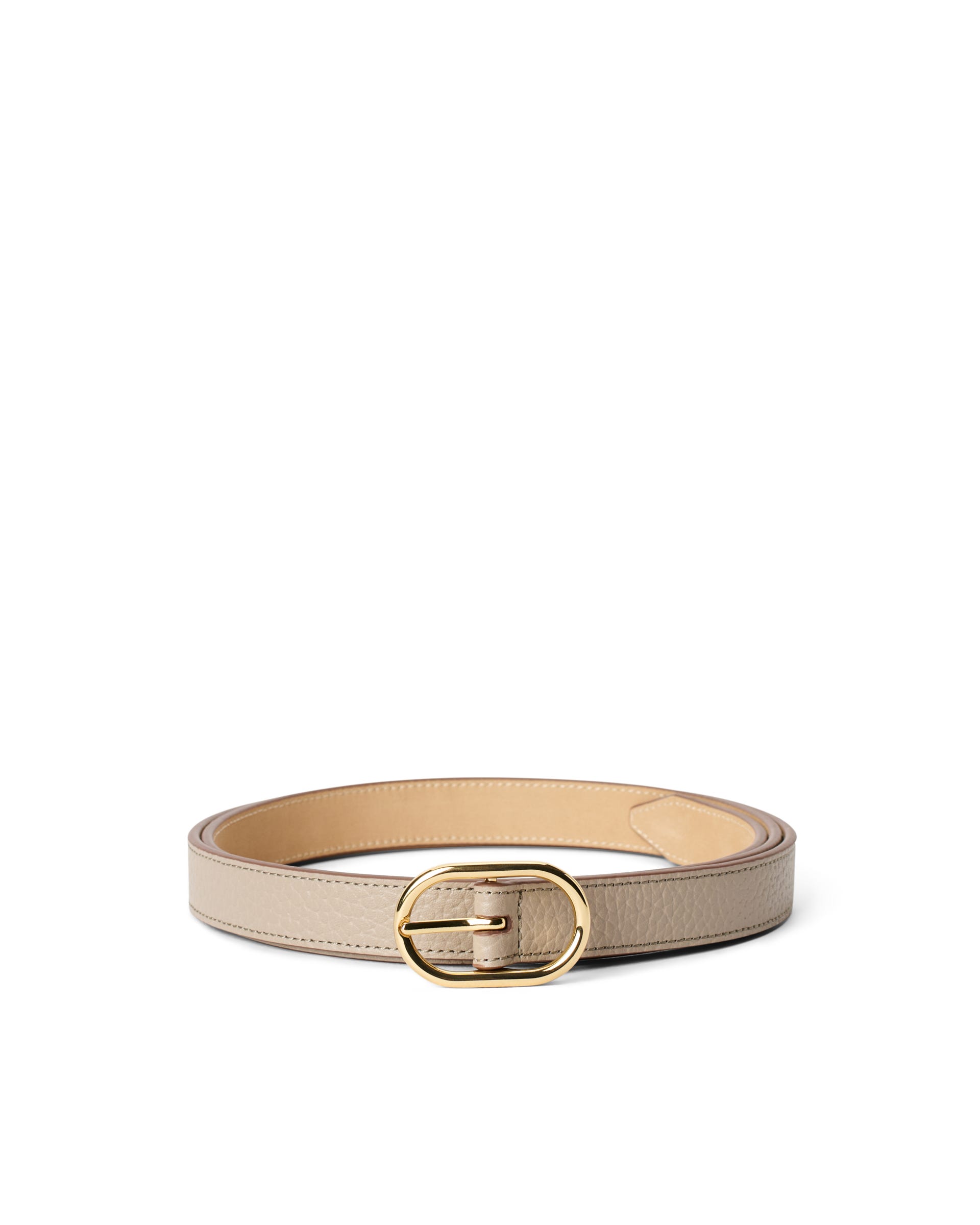 Naisten ECCO® BELTS nahkavyö - Beige - Main