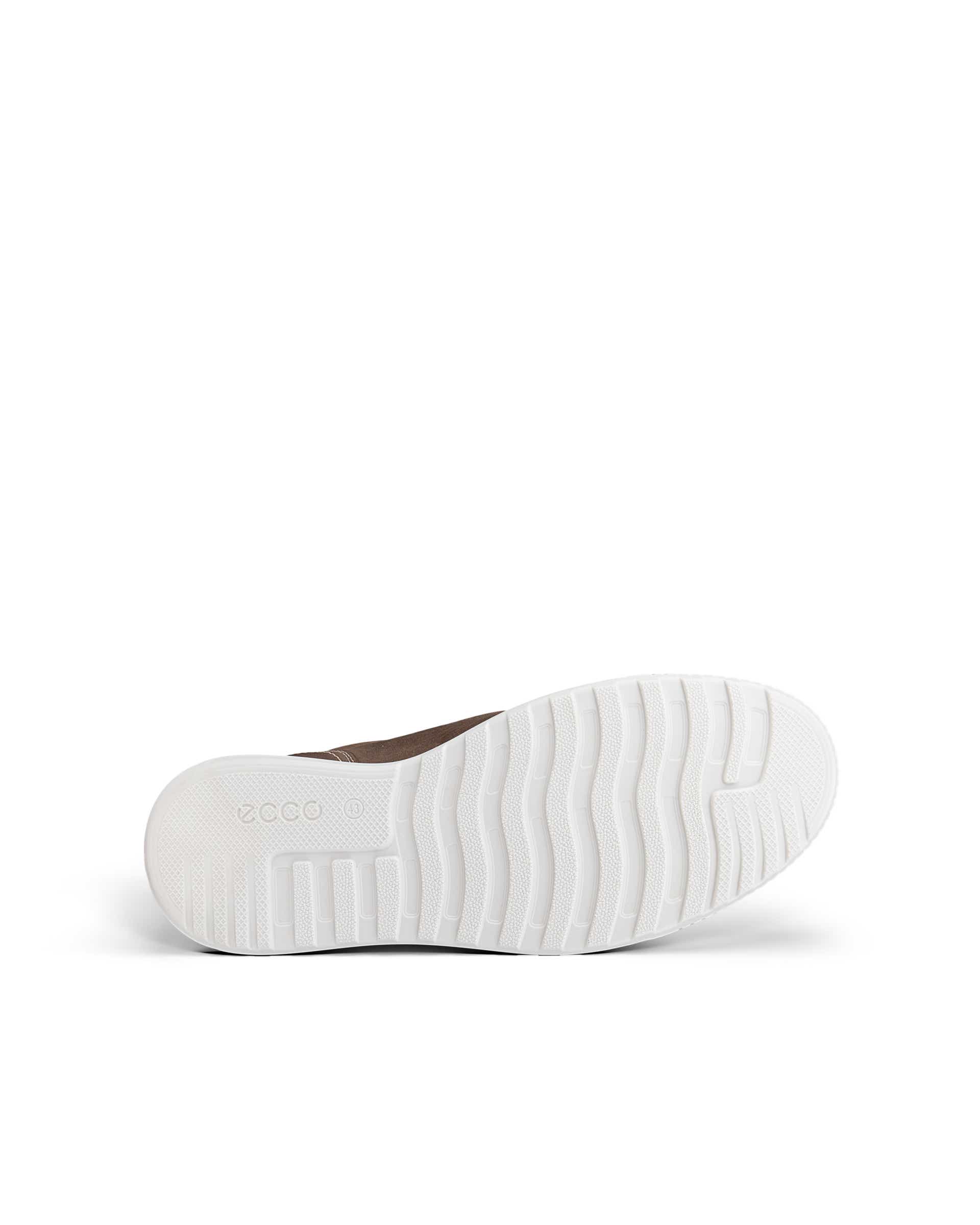 ECCO® BYWAY slip-on sko i nubuck til herrer - Brun - Sole